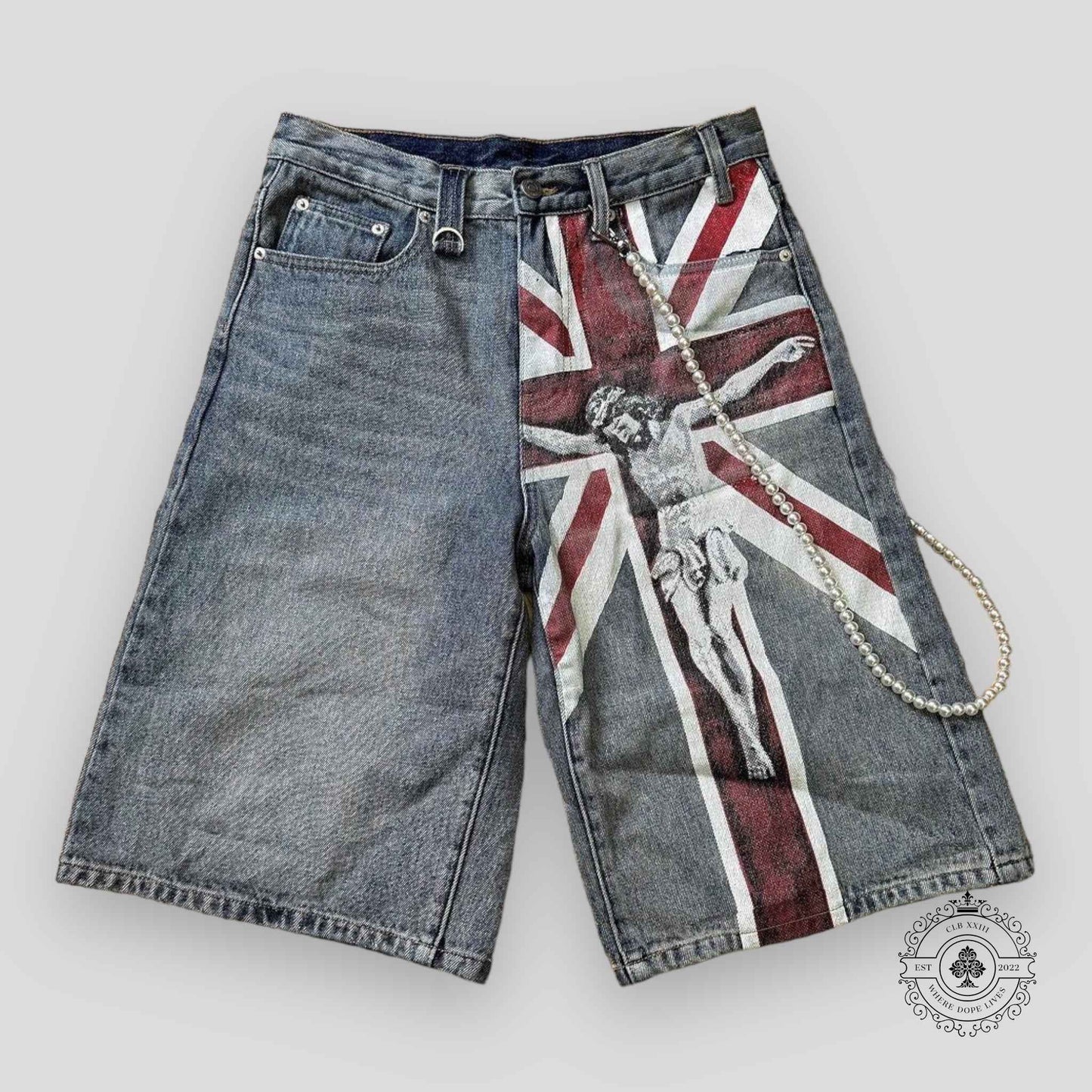 Bravest Studios Union Jorts - Light Wash