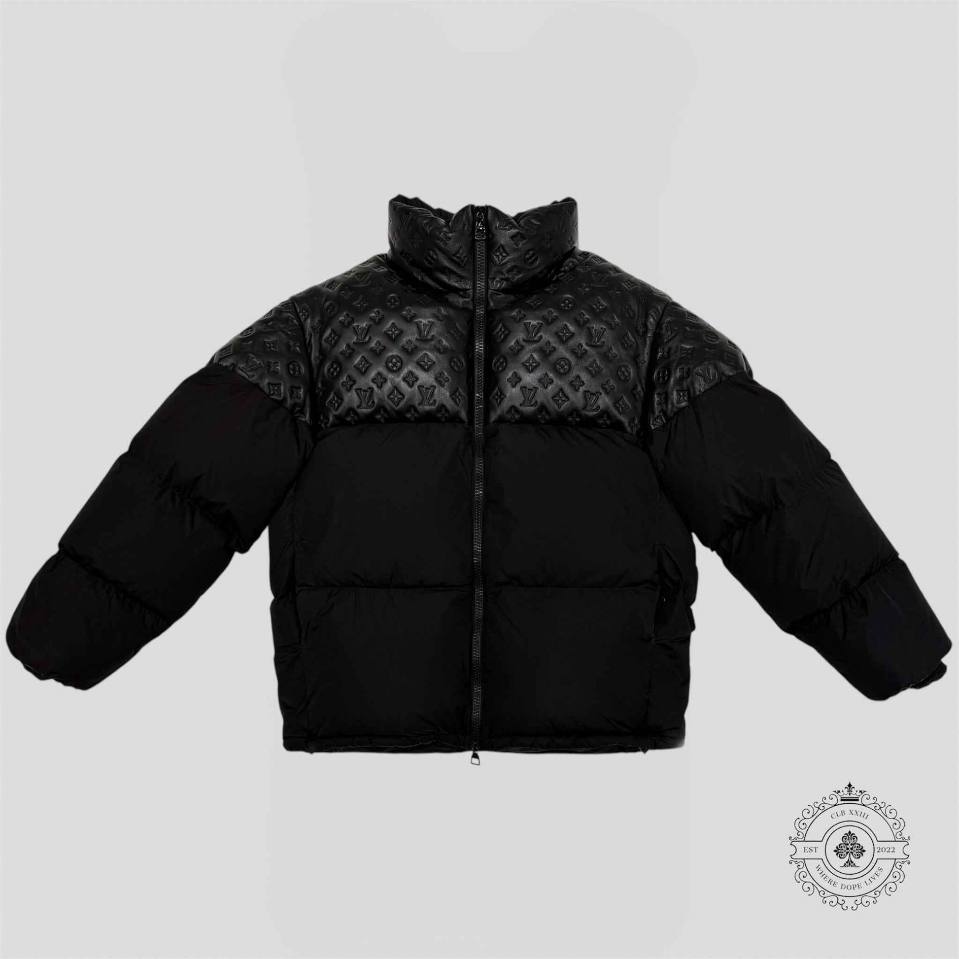 Louis Vuitton Oversized Down Puffer Jacket in Black