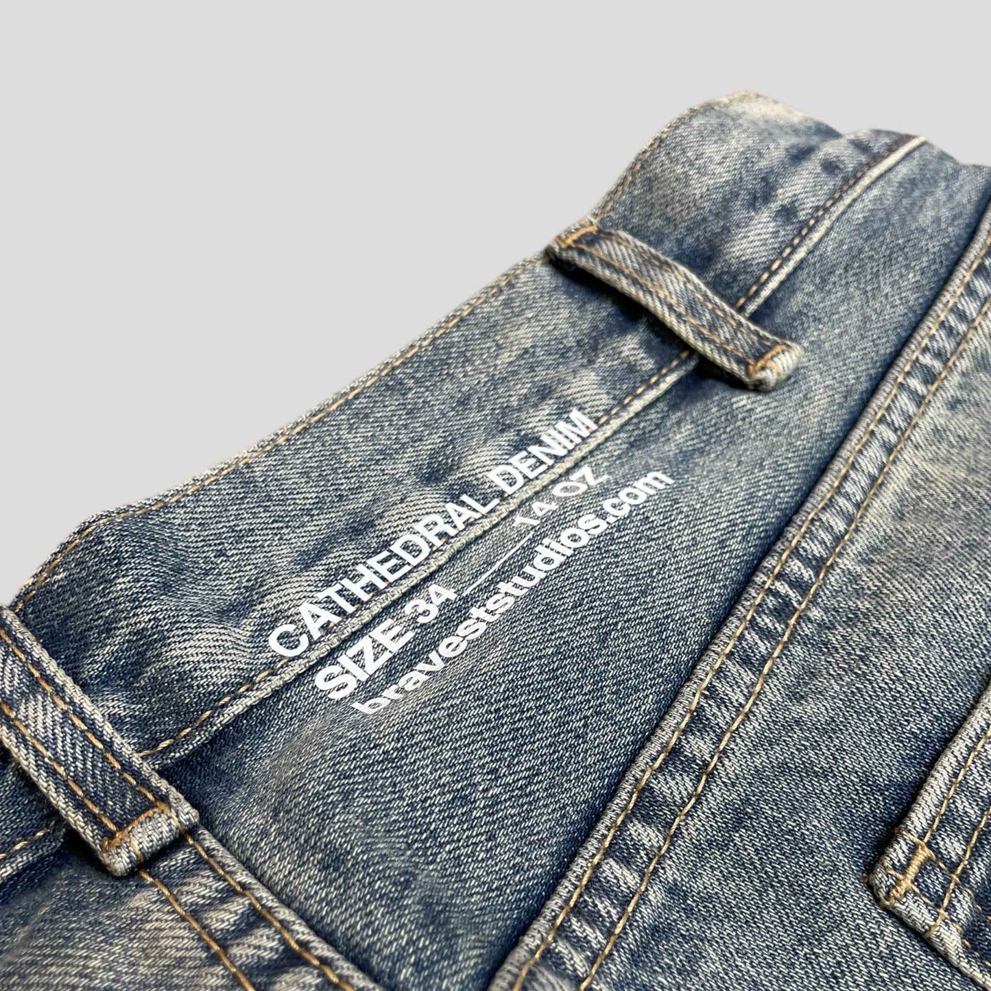 Bravest Studios Blue Cathedral Denim Jeans