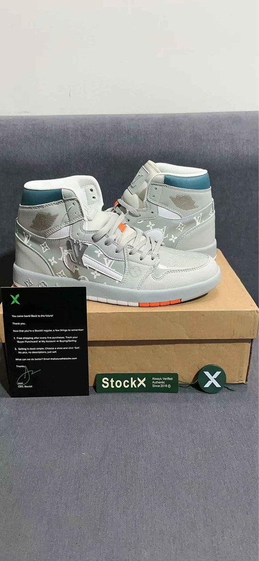 Custom Air Jordan 1 Monogram - Personalized Sneakers for Style and Comfort