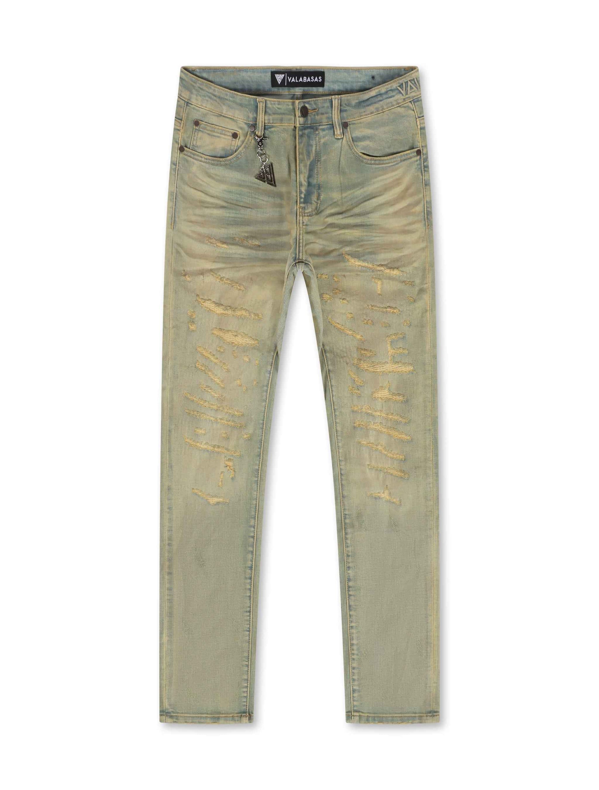 Valabasas Repair Skinny Jean - Vintage Wash