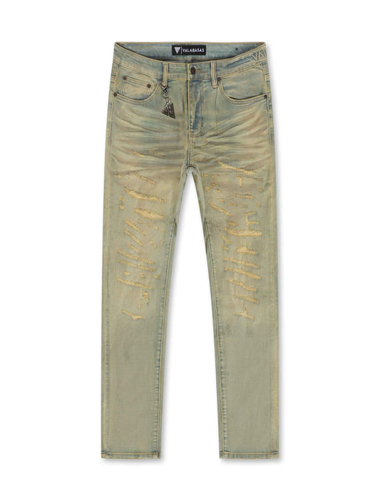 Valabasas Repair Skinny Jean - Vintage Wash