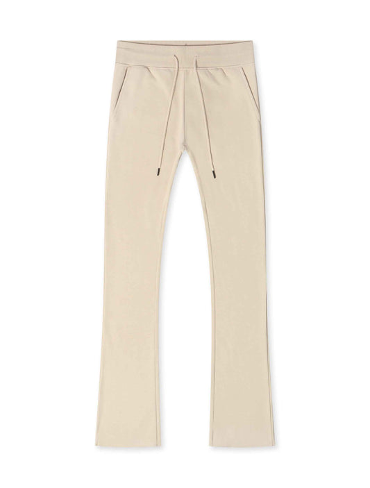 Jordan Craig Uptown Fleece Stacked Sweatpants - Taupe
