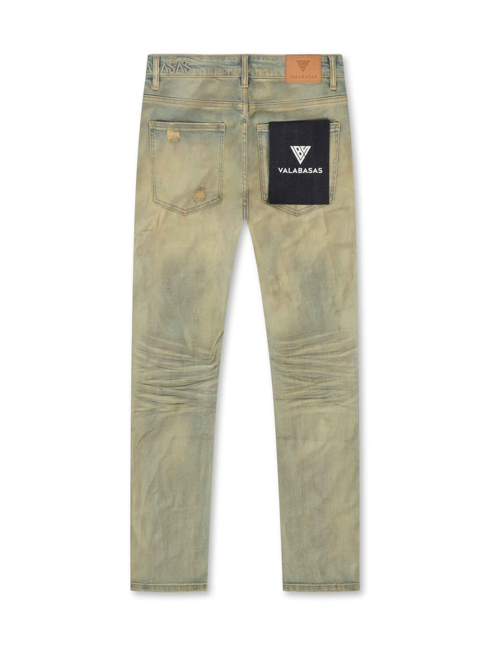 Valabasas Repair Skinny Jean - Vintage Wash