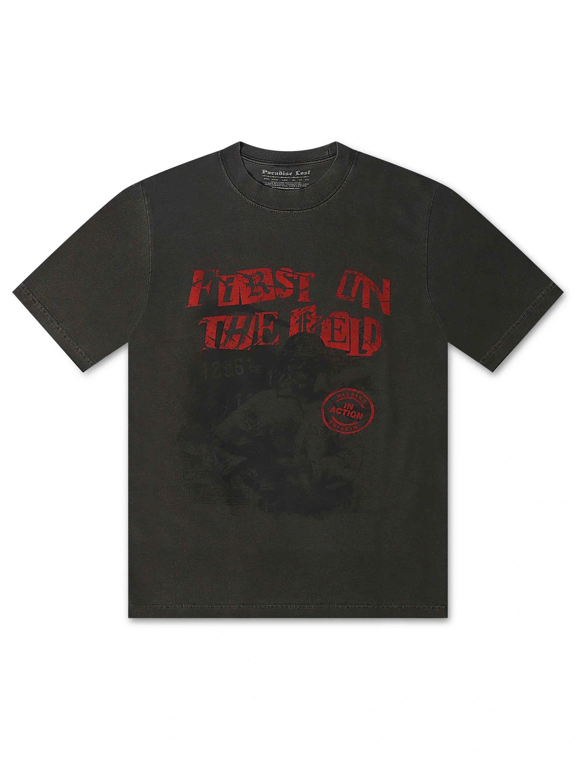 Paradise Lost First on The Field Tee - Vintage Grey