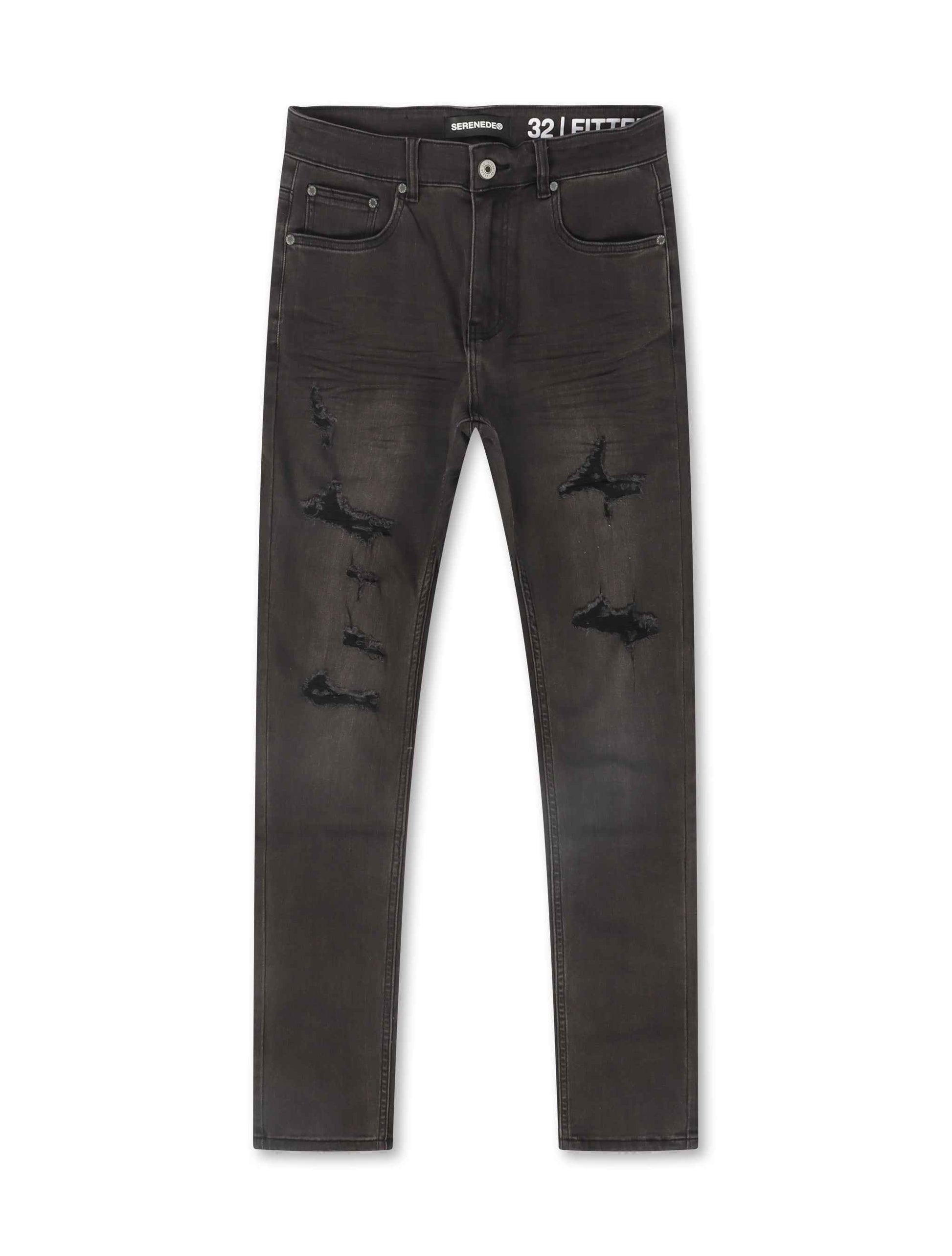 Serenede Shadow 33 Skinny Jeans - Coal