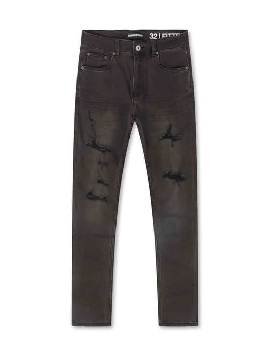 Serenede Shadow 33 Skinny Jeans - Coal