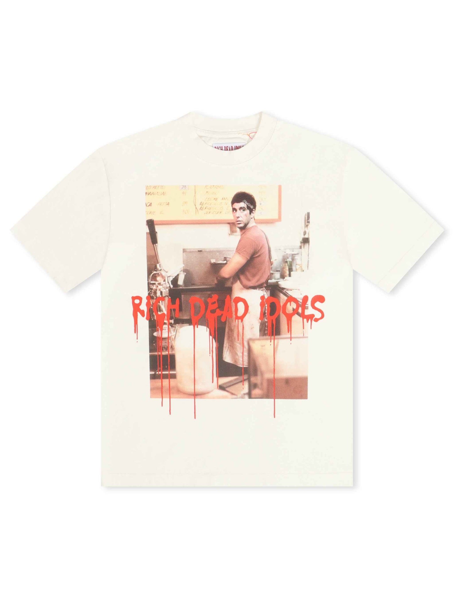 Rich Dead Idols Money Tee - White