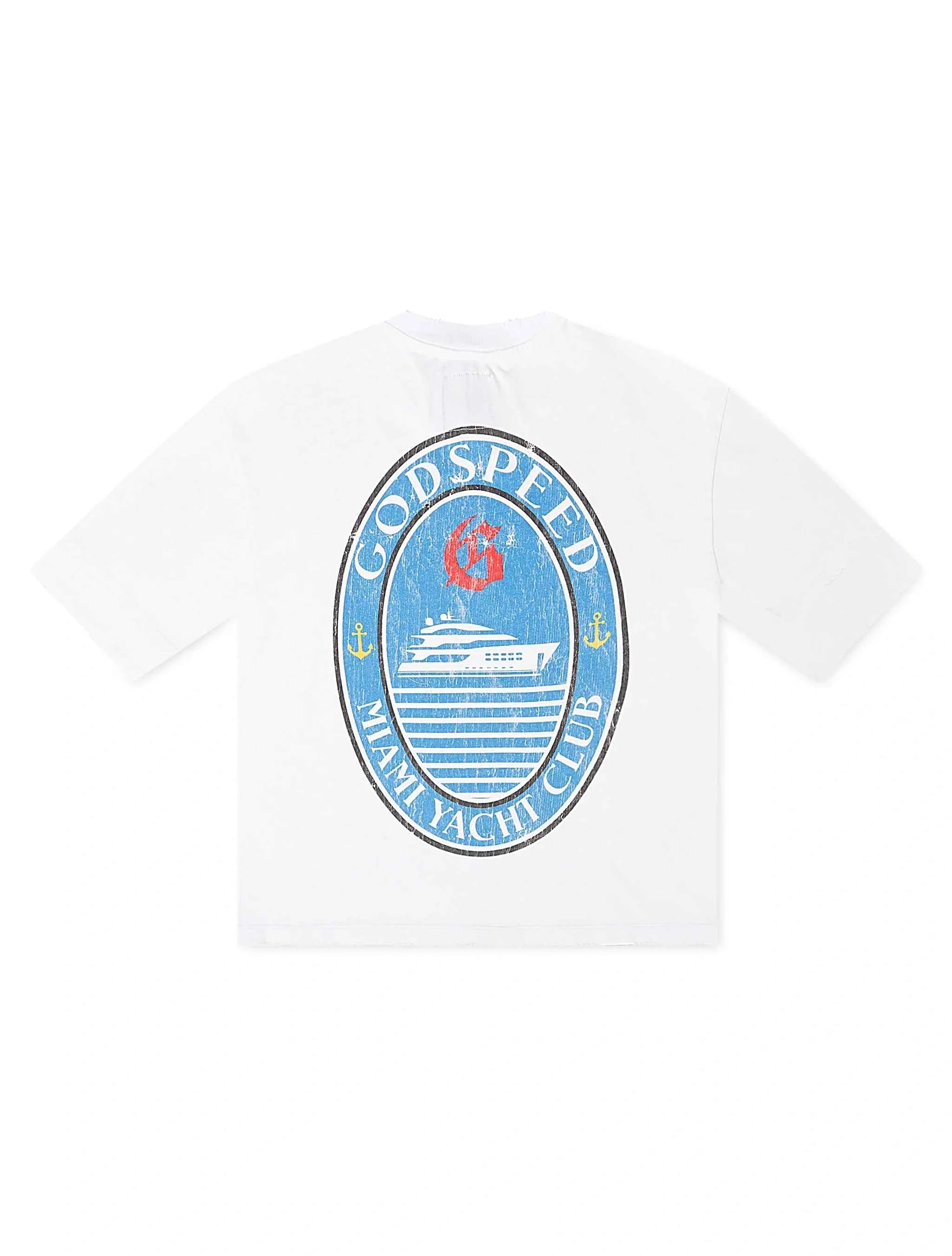 Godspeed GMYC Wave Runner Boxy Tee - White