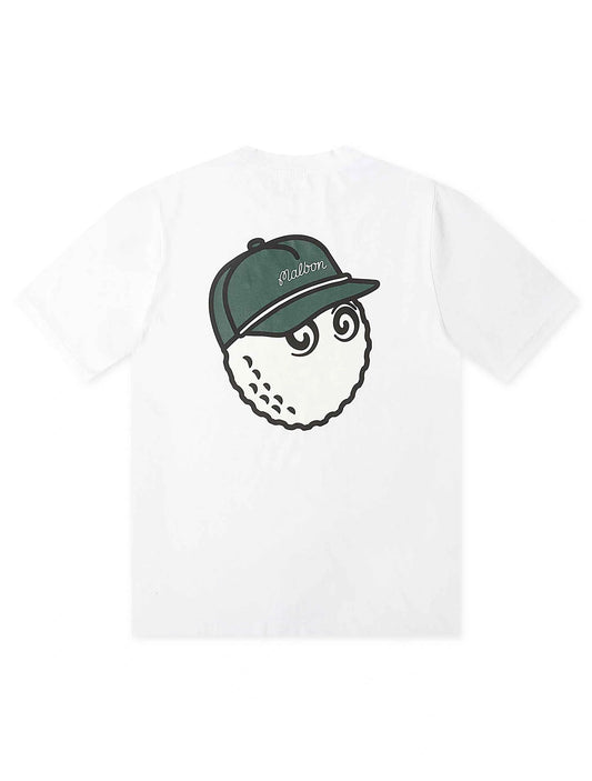 Malbon Bermuda Baldwin Tee - White
