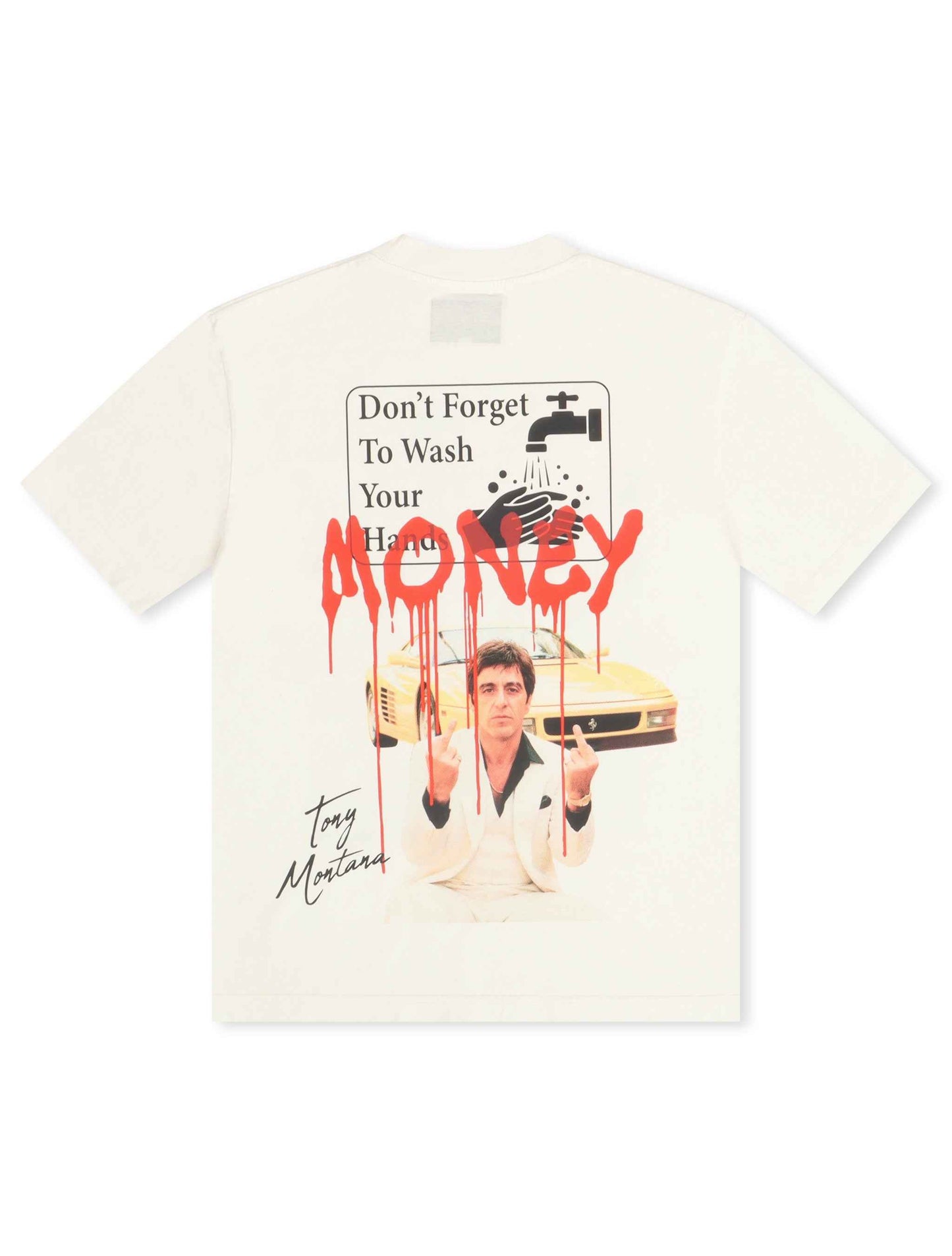 Rich Dead Idols Money Tee - White