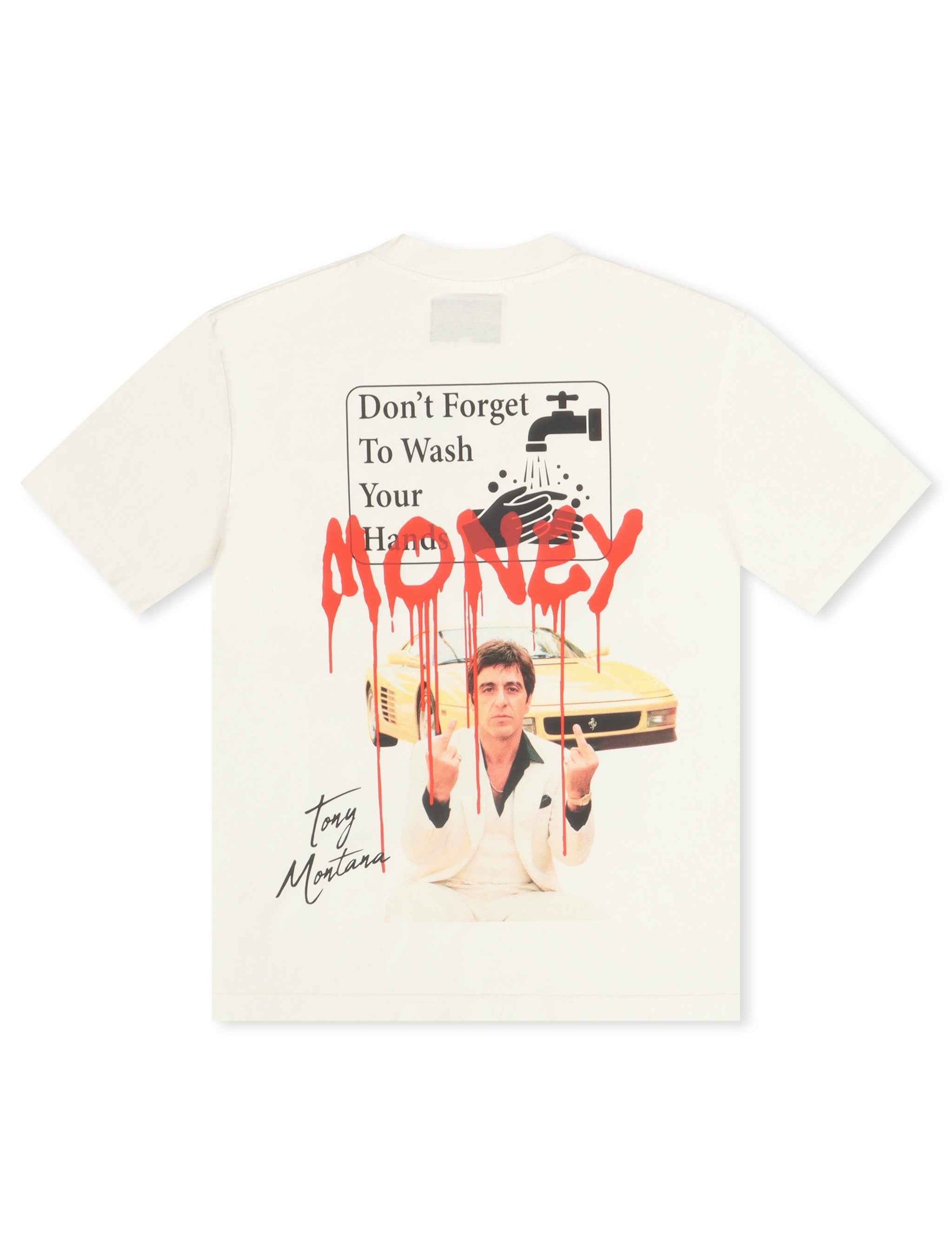 Rich Dead Idols Money Tee - White