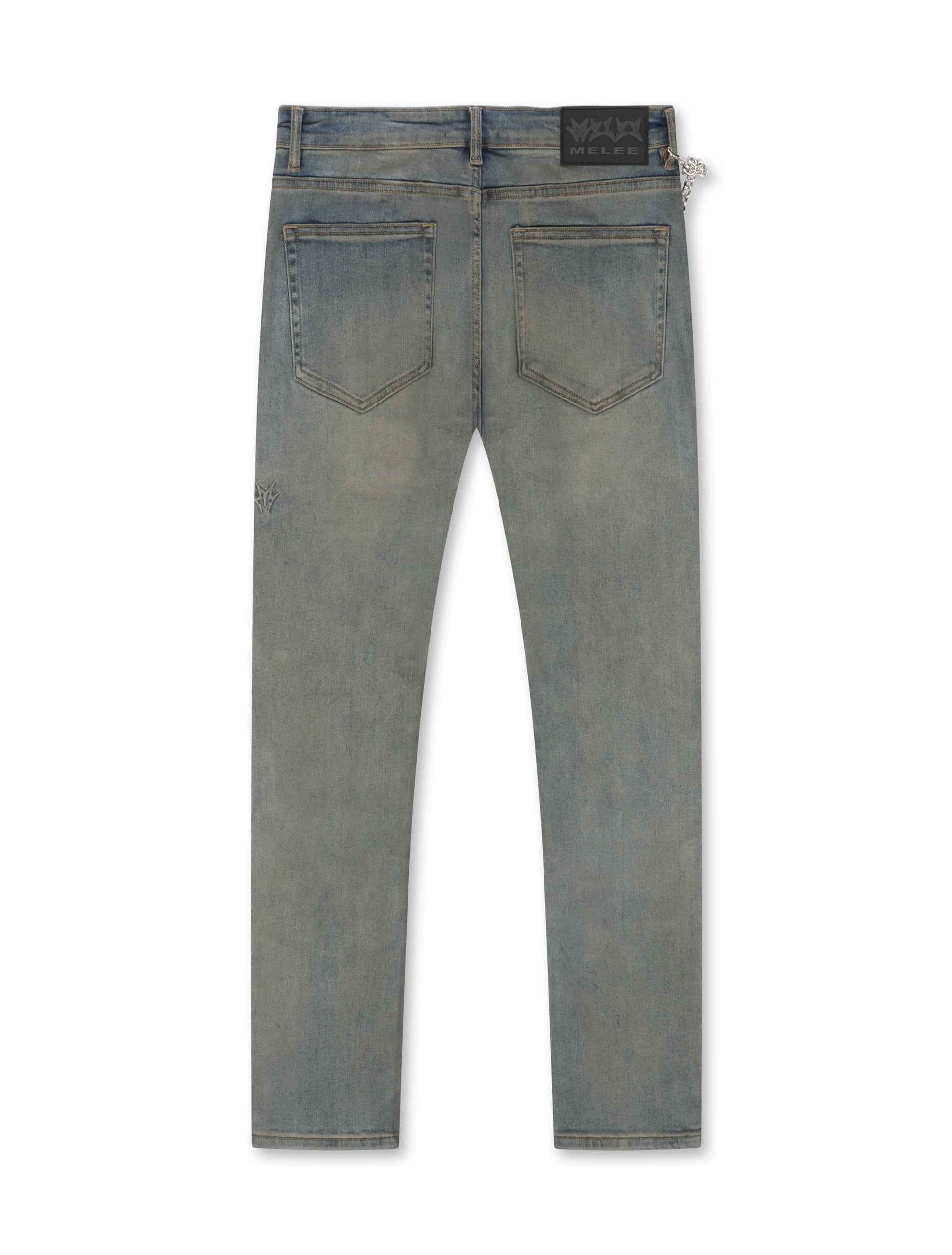 Melee V12 Jean - Blue Oil Wash
