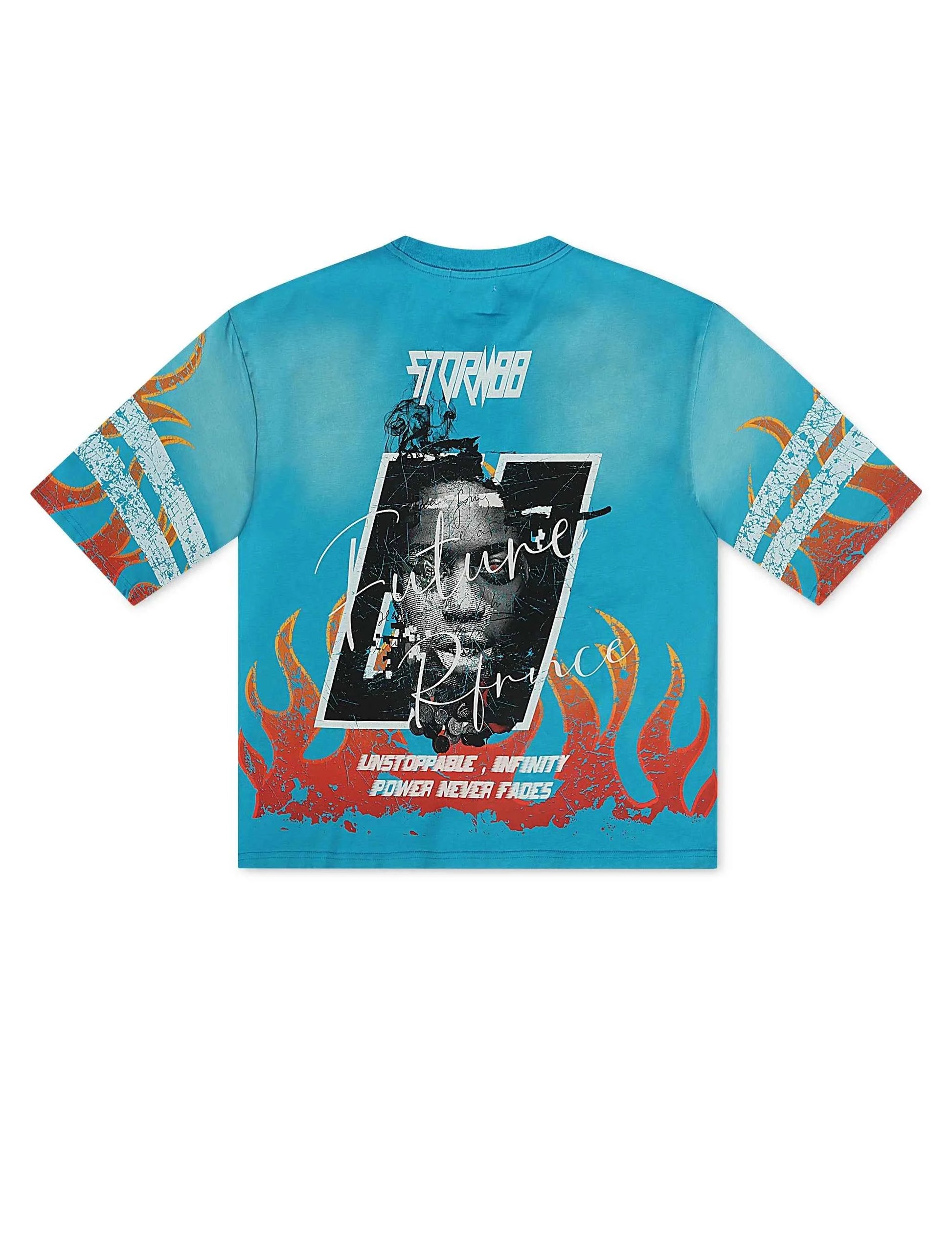 Kleep Senka Single Knit Tee - Aqua