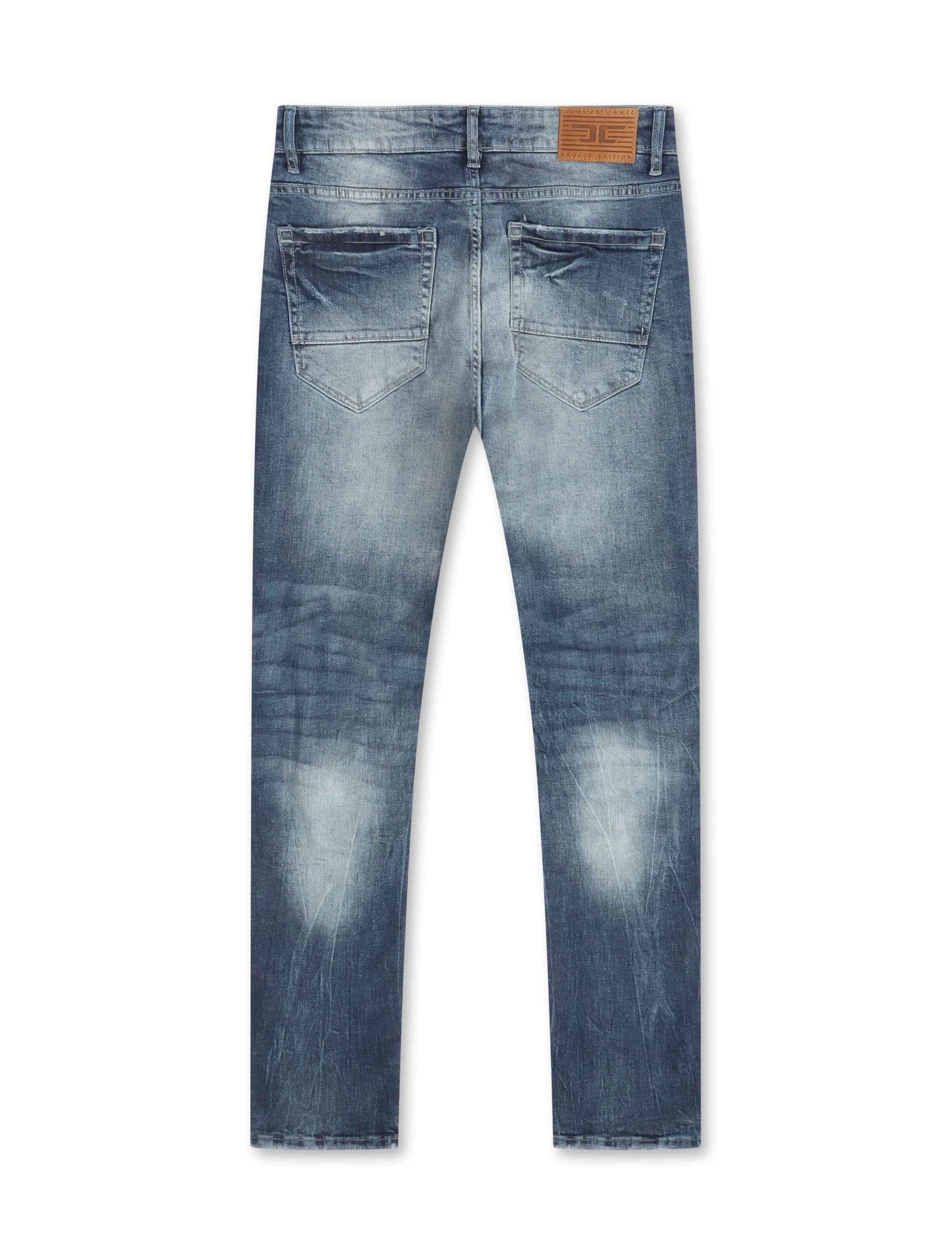 Jordan Craig Sean Shredded Jeans - Blue