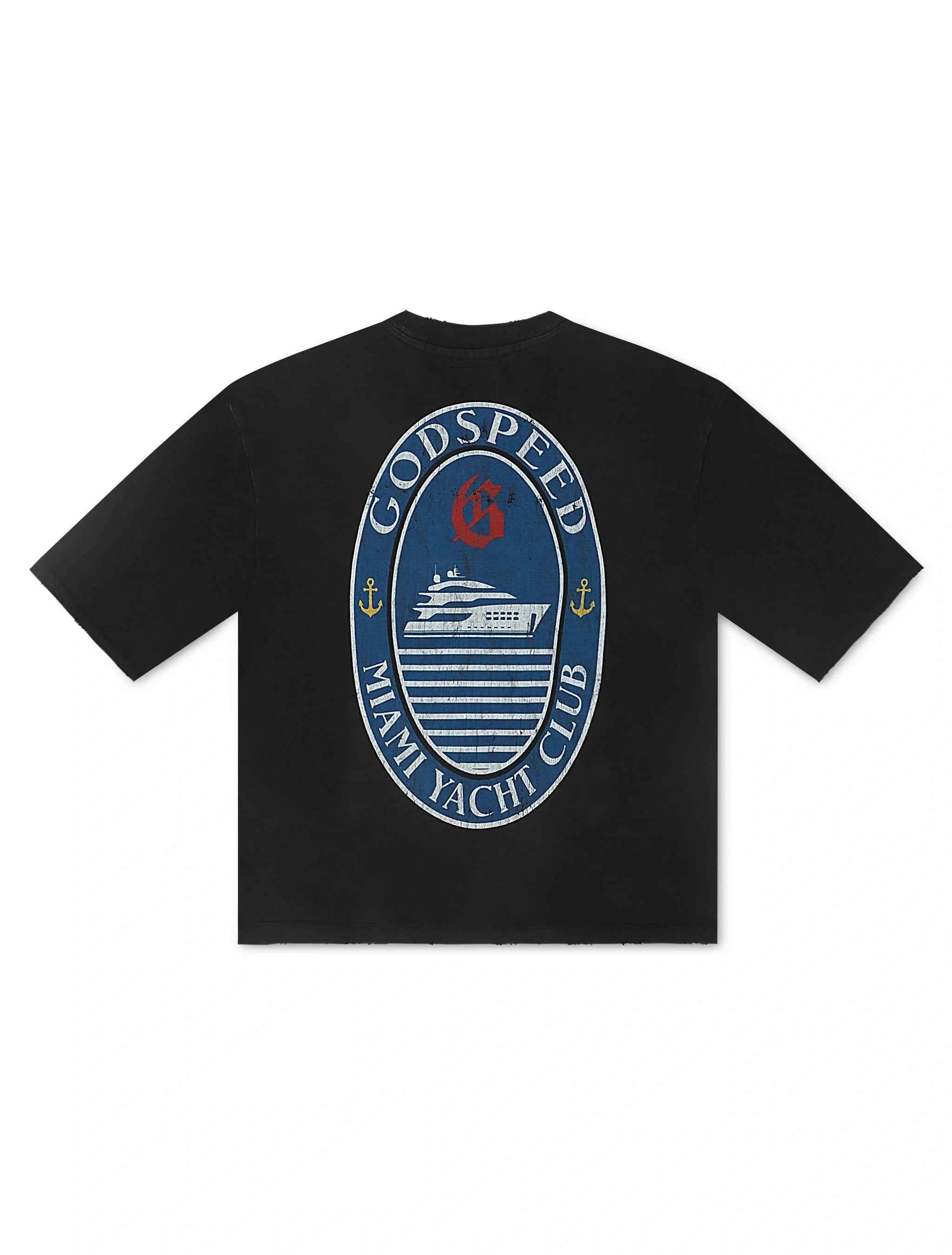 Godspeed GMYC Wave Runner Boxy Tee - Black