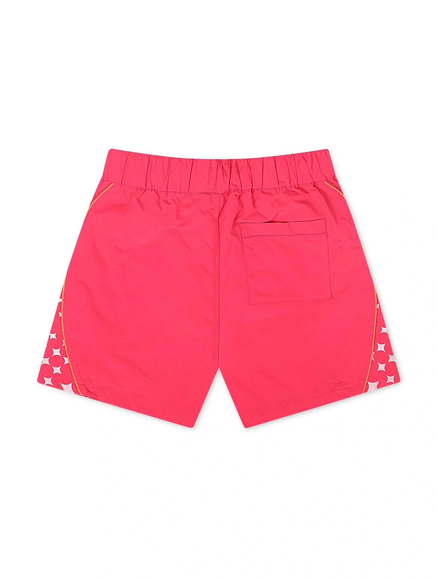 Smoke Rise Republic Windbreaker Shorts - Lilac Rose