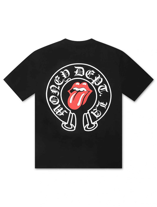Money Dept. Tongue and Lips Tee - Black