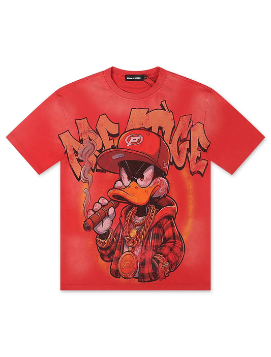 Prestige Daffy Duck Tee - Red