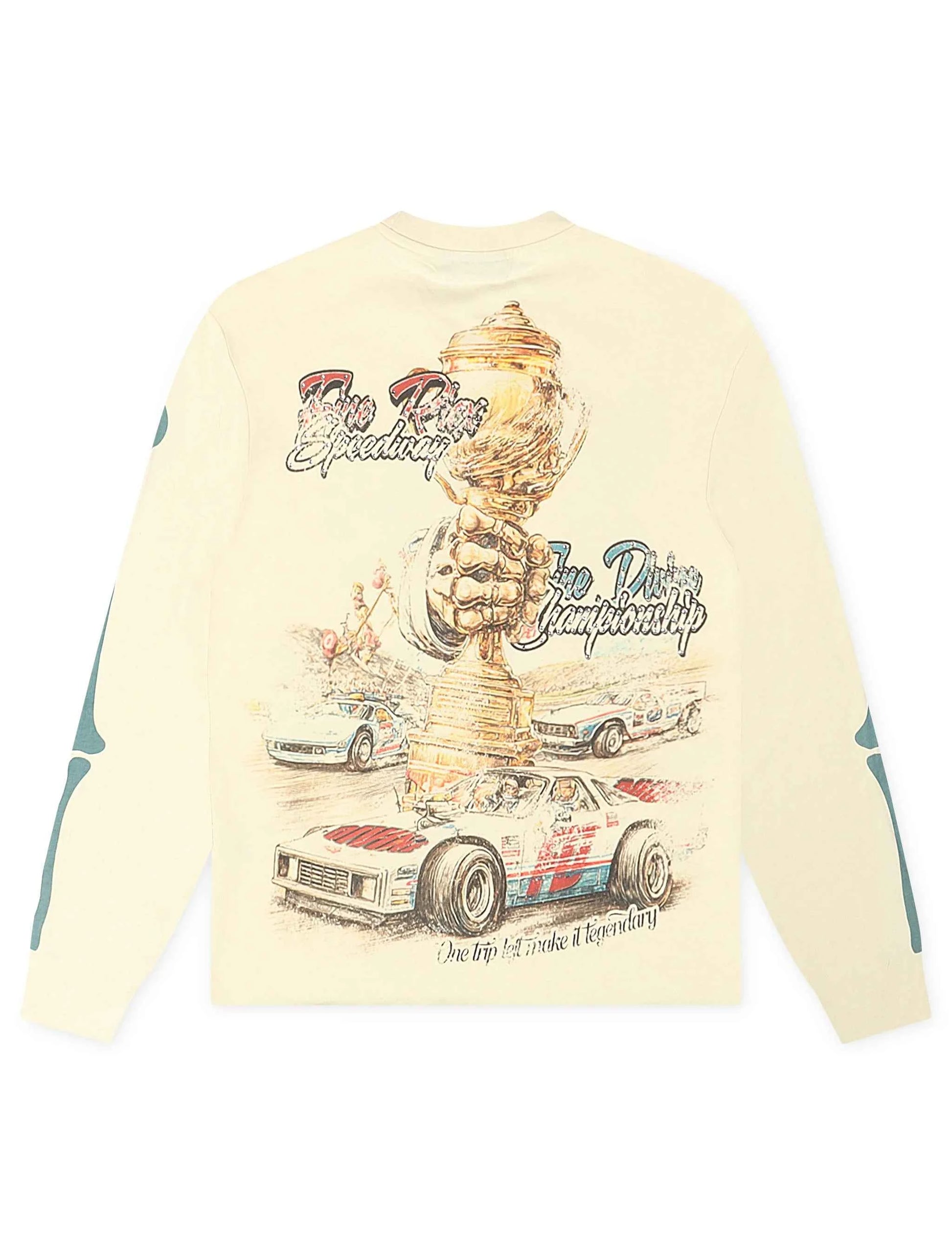 Fine Divine Racing Champ Long Sleeve - Cream