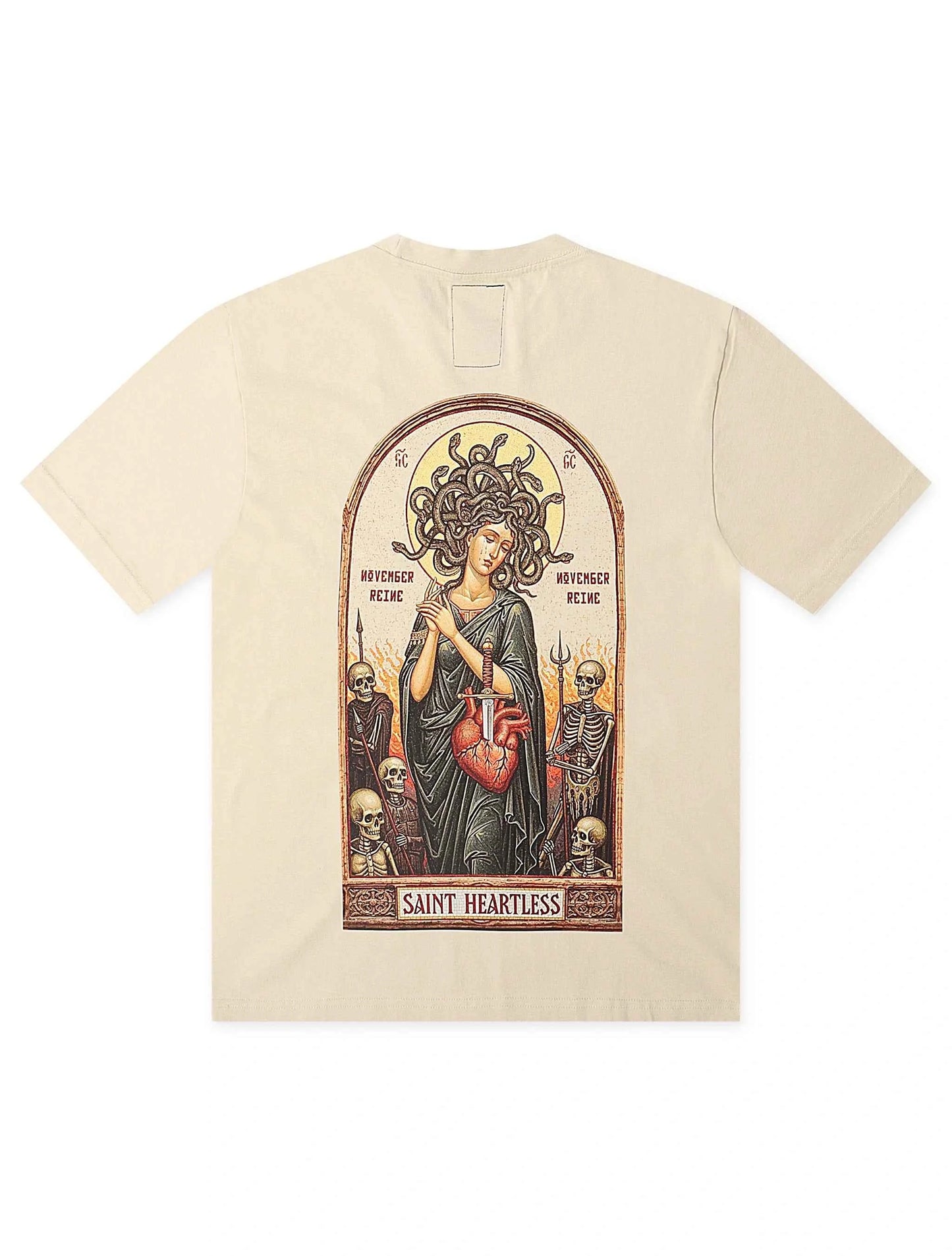 November Reign Saint Heartless Tee - Tan