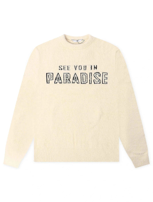 Jordan Craig Fluffy Sweater - Bone