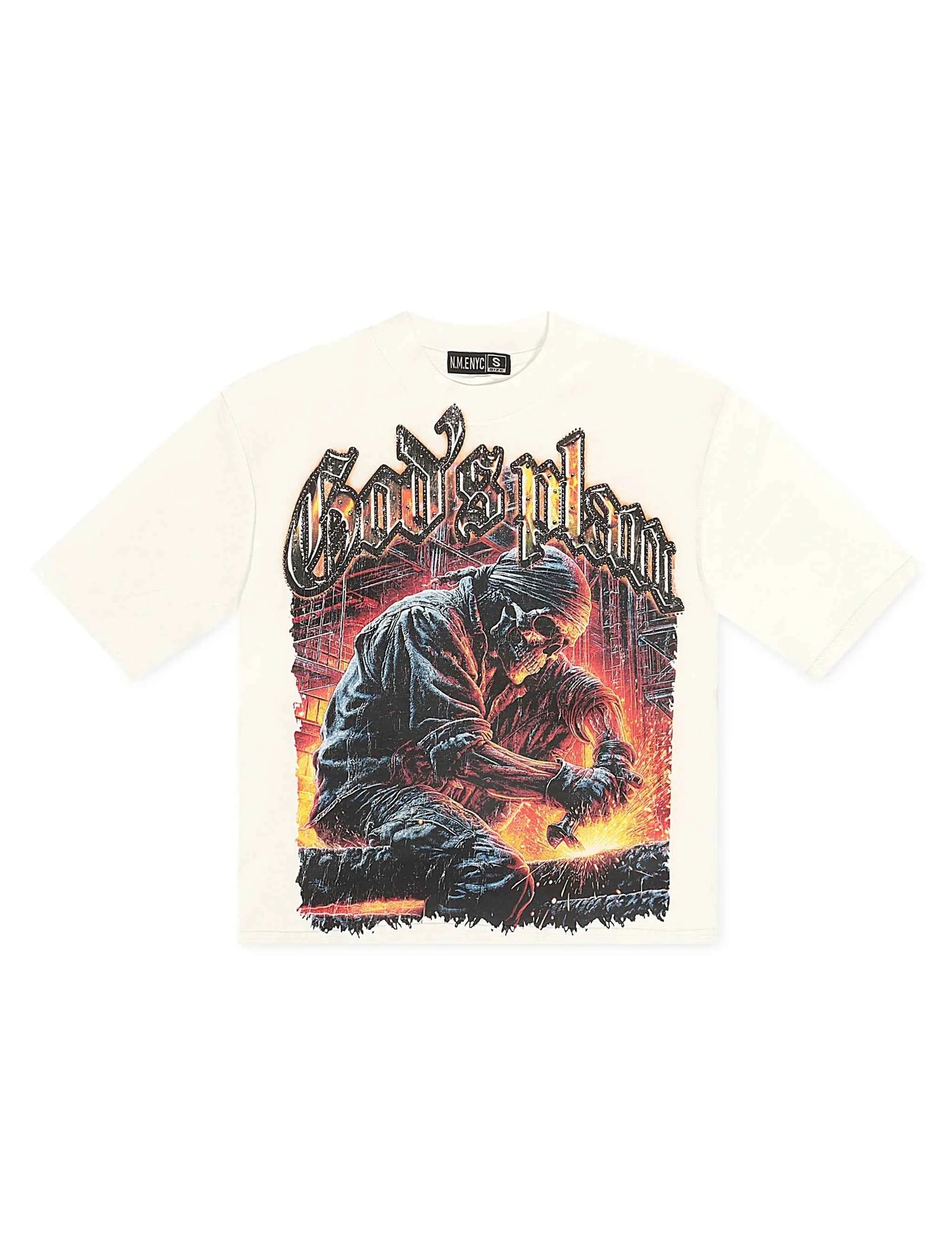 N.M.E NYC Nwar Tee - White