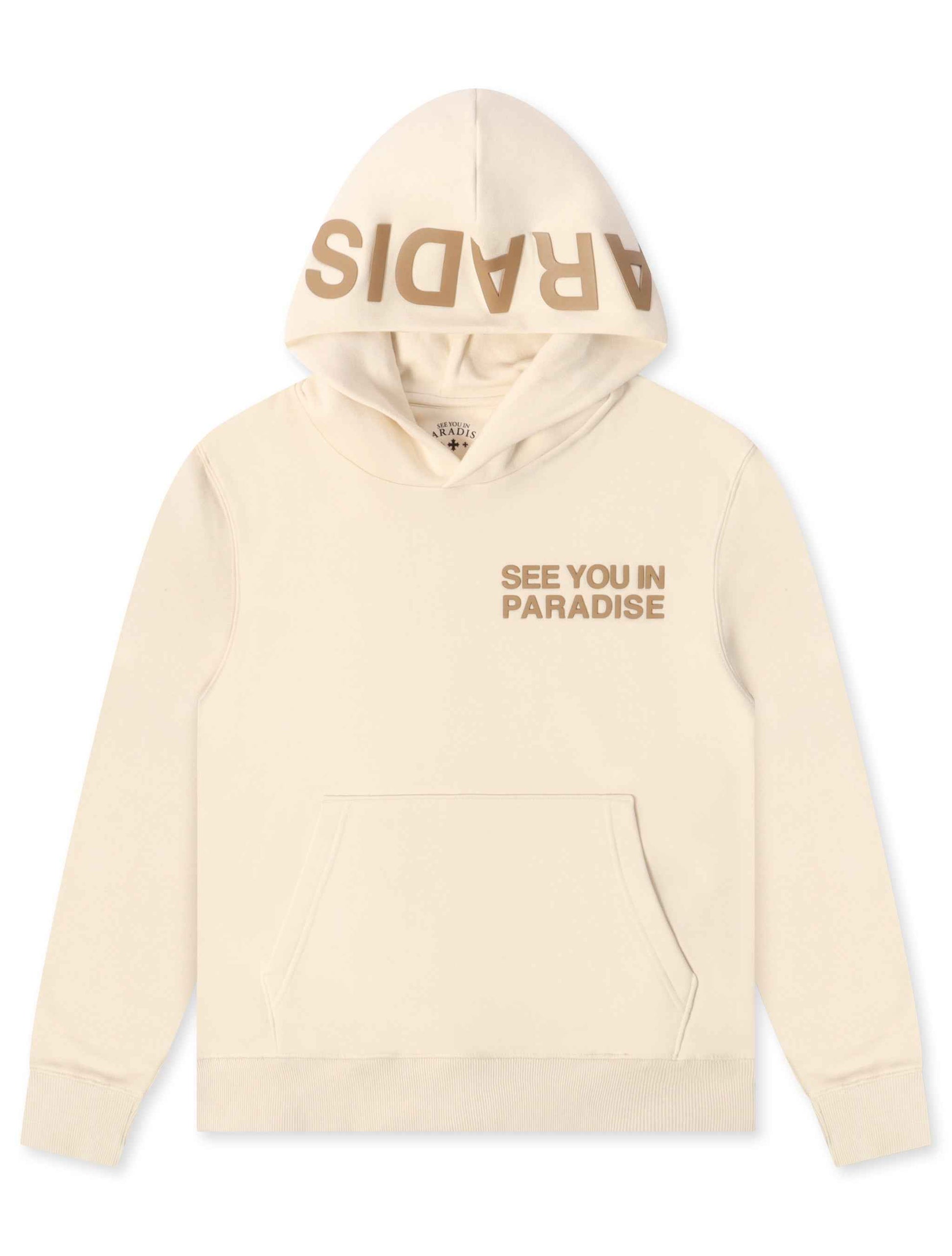 Jordan Craig SYIP High Density Print On Hoodie - Bone