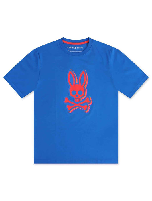 Psycho Bunny Sanderson Graphic Tee - Princess Blue