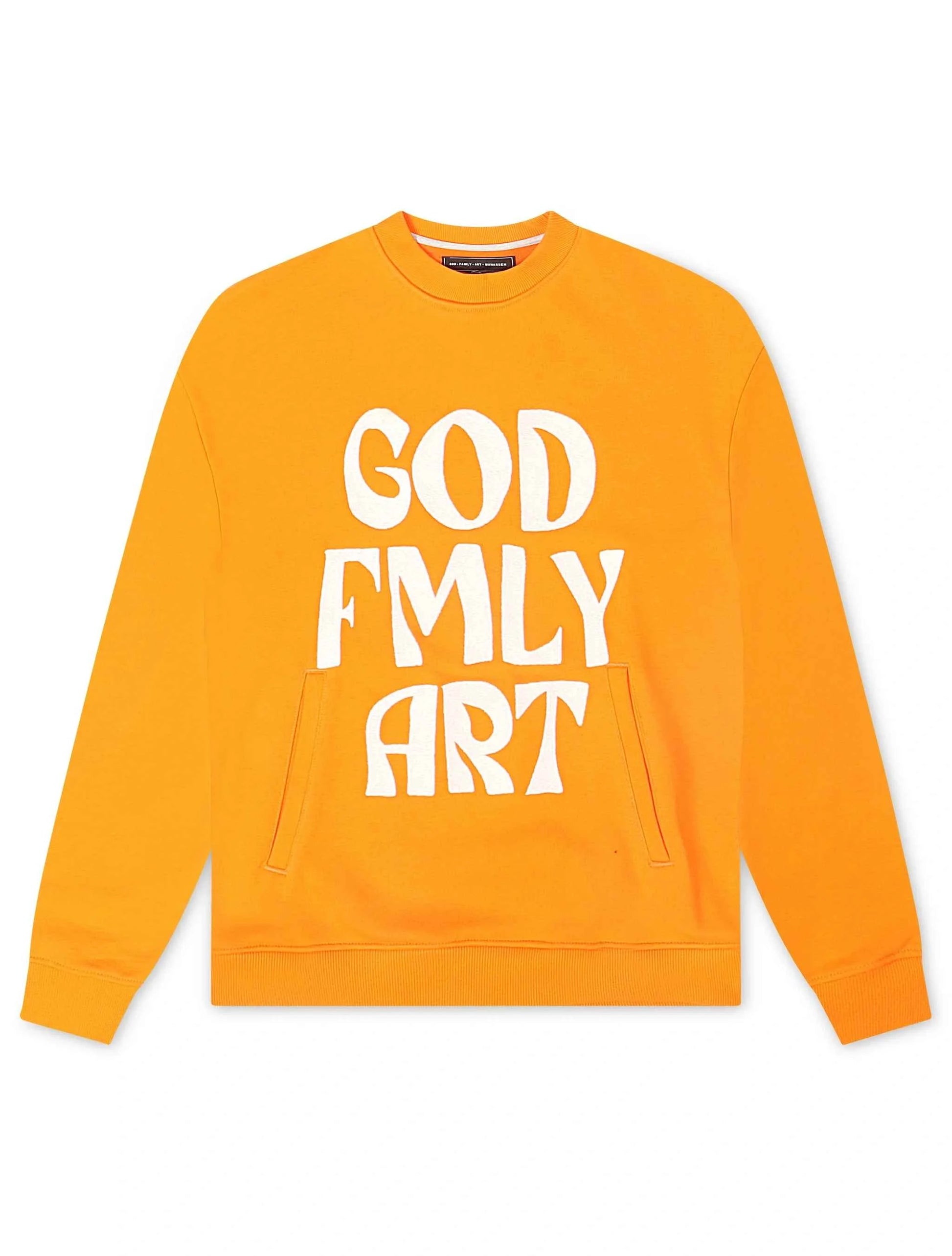 GFA Manassehy Clear Sweatshirt - Orange Tiger