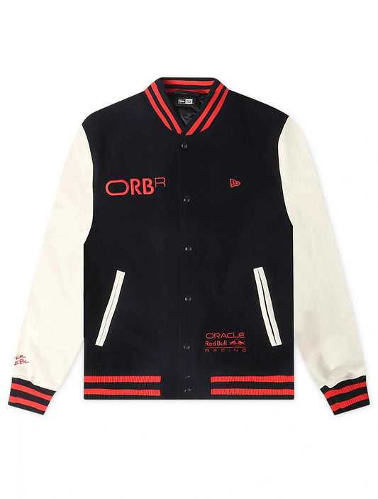 New Era Redbull Varsity Jacket - Navy/Red