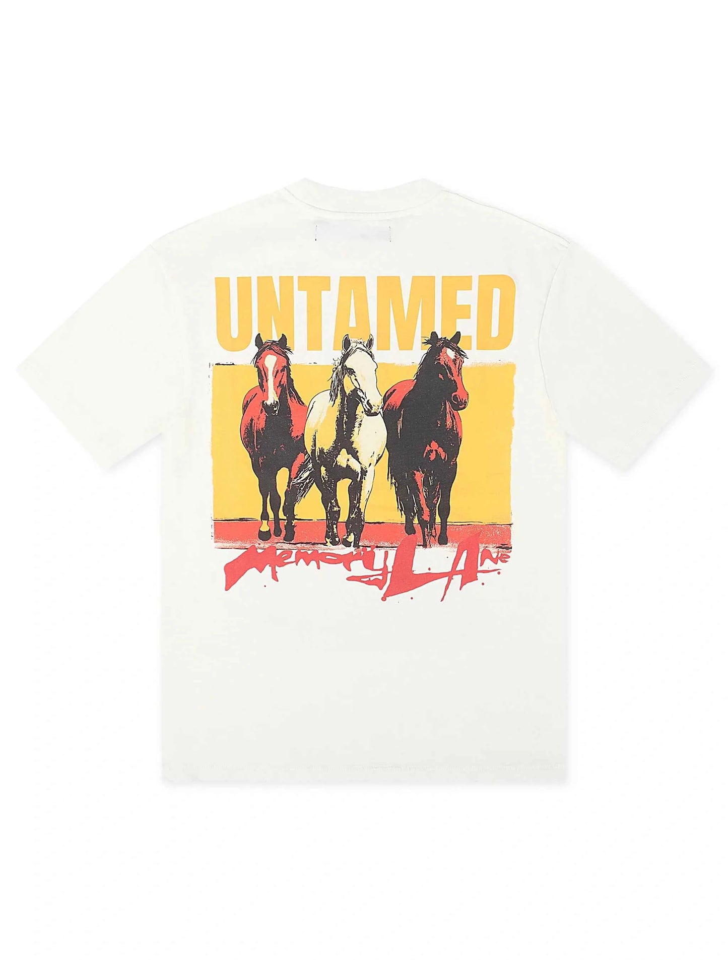 Memory Lane Untamed Tee - Antique White