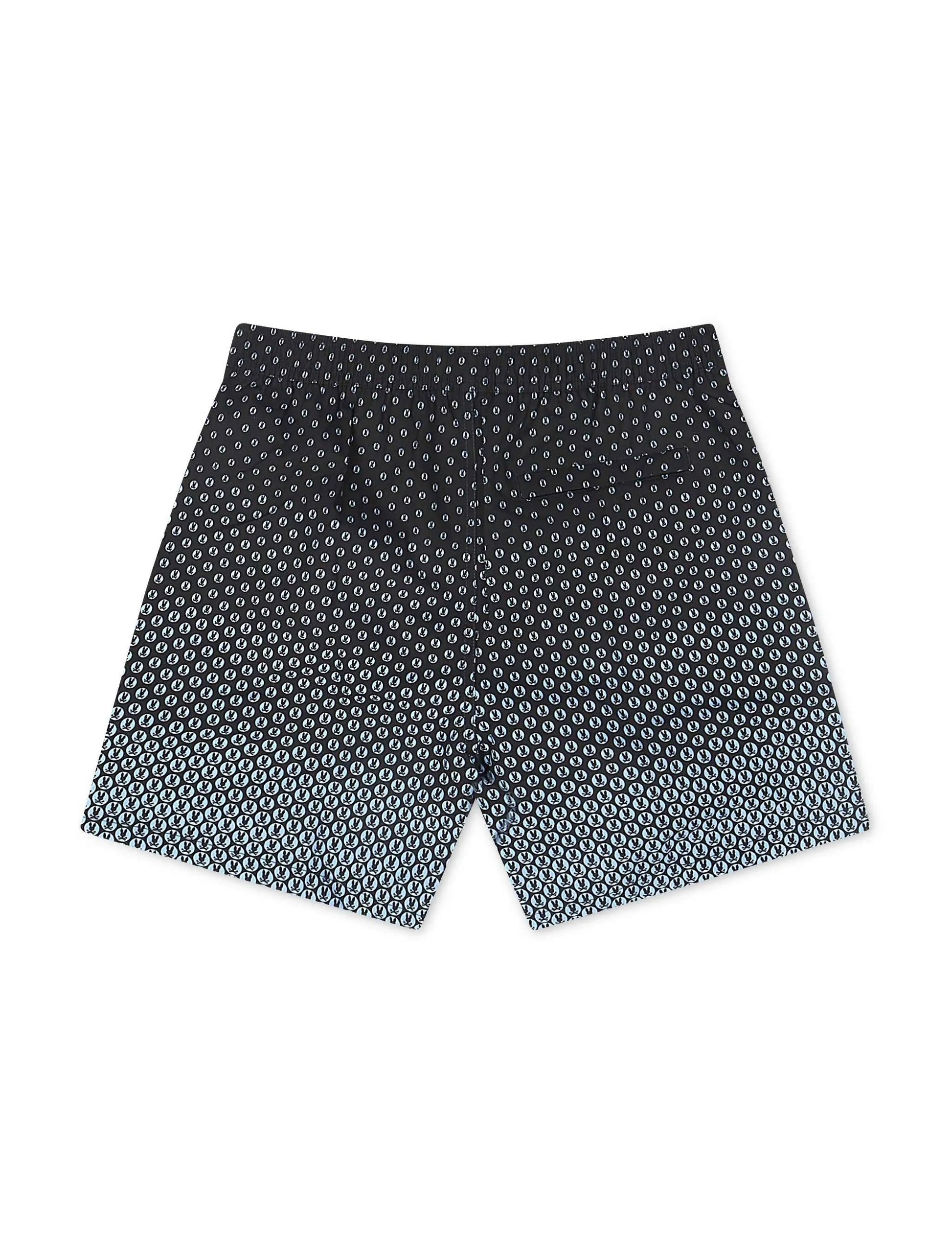 Psycho Bunny Bendigo All Over Print Swim Shorts - Evening Blue