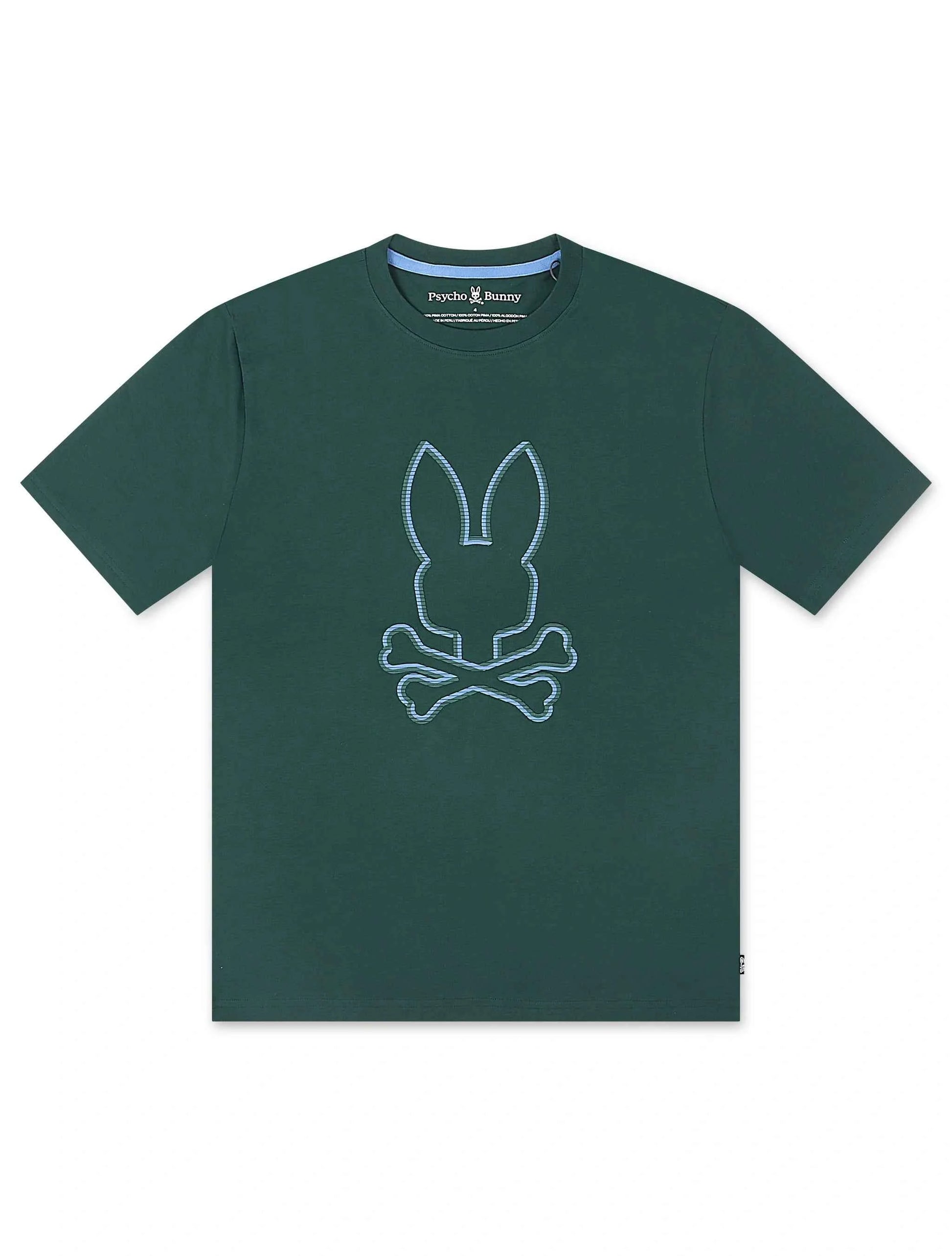 Psycho Bunny Hamilton Graphic Tee - Sea Moss
