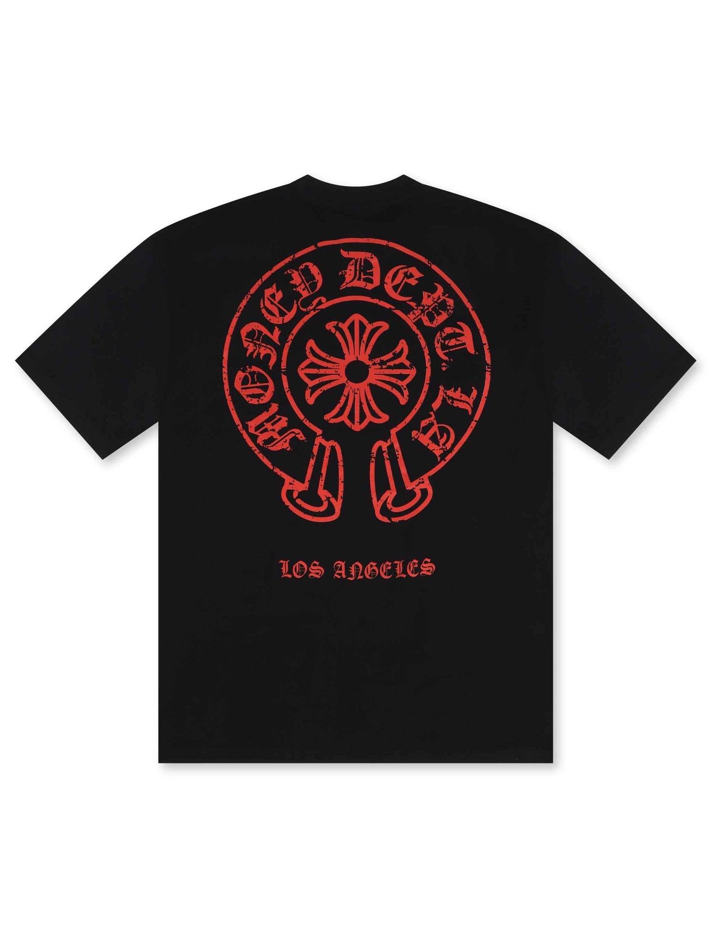 Money Dept. Vintage Old English Tee - Black/Red