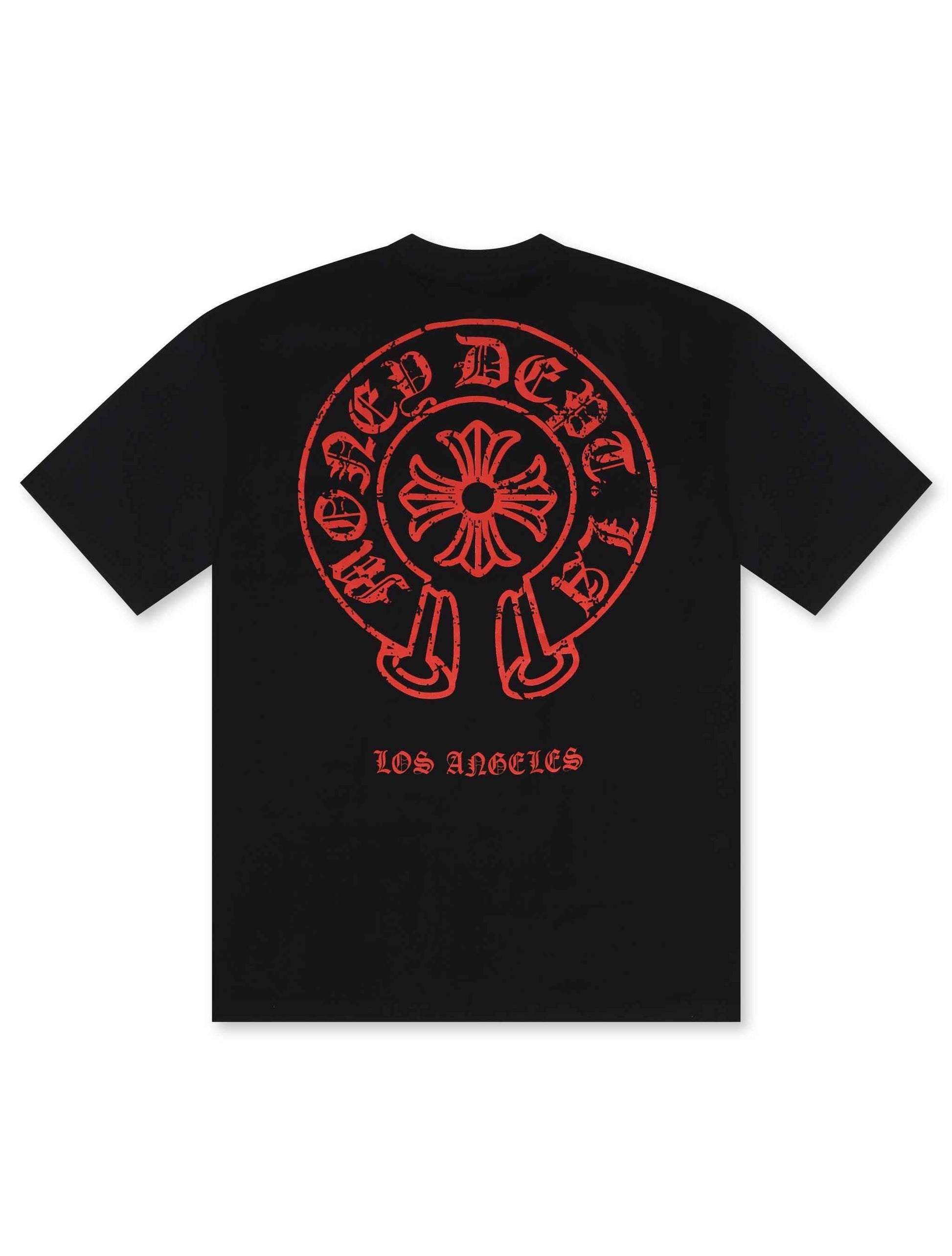 Money Dept. Vintage Old English Tee - Black/Red