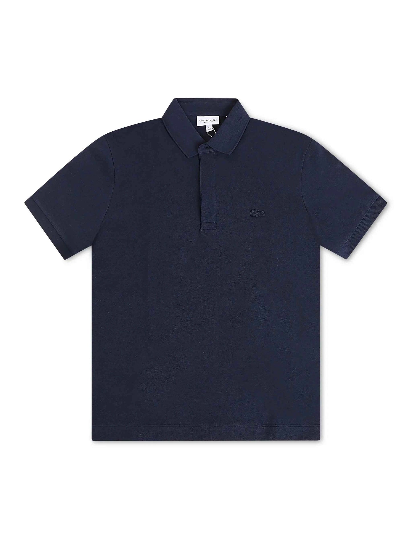 Lacoste Regular Fit Paris Stretch Polo - Navy