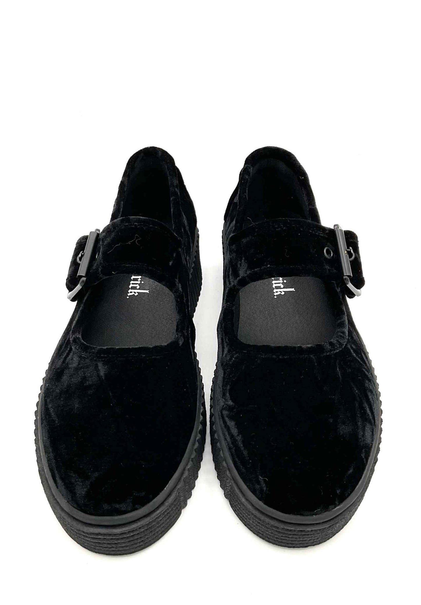 Velvet Crush Maryjane Sneaker - Black