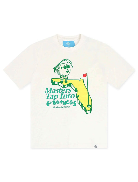 Vic Garcia Tap Into Greatness Tee - Vanilla