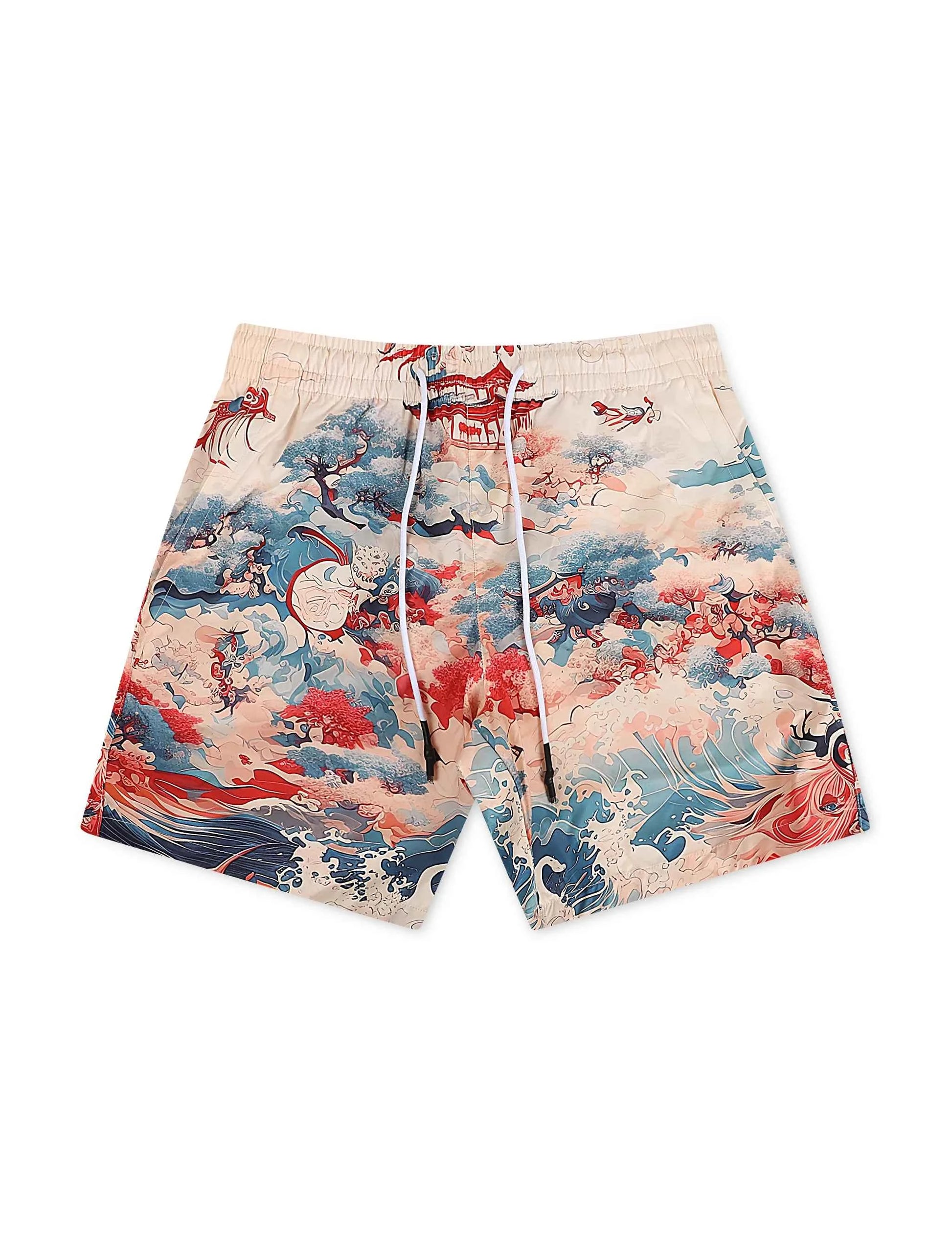 Jordan Craig Ibiza Lounge Shorts - Coral