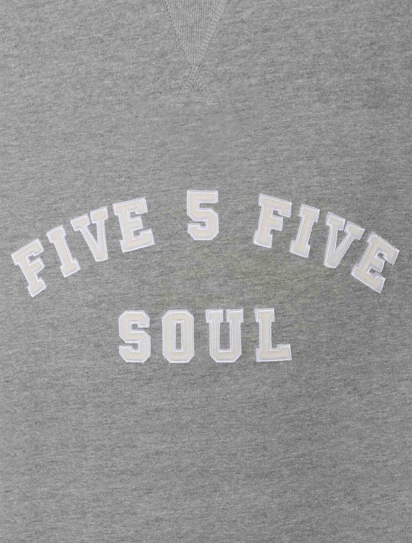 Triple 5 Mens Essex Crewneck - Heather Grey