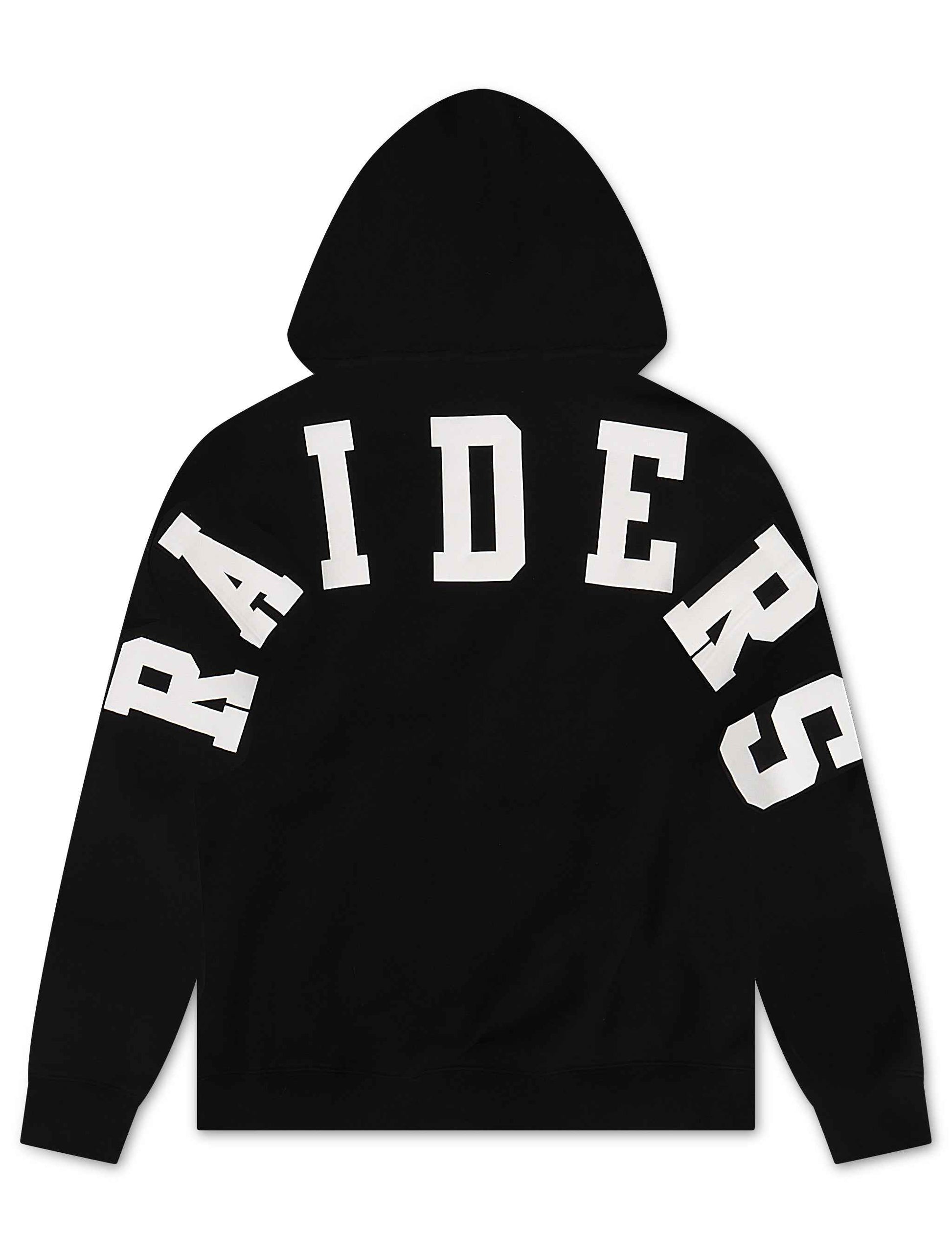 Pro Standard Las Vegas Raiders Wingspan Drop Shoulder Hoodie - Black