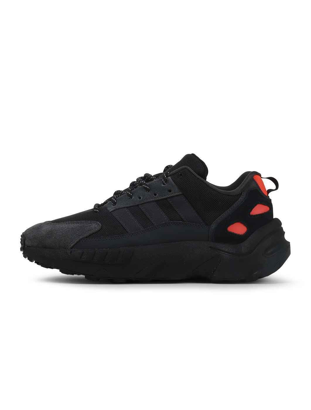 Adidas Mens Zx 22 Boost - Black Solar Red