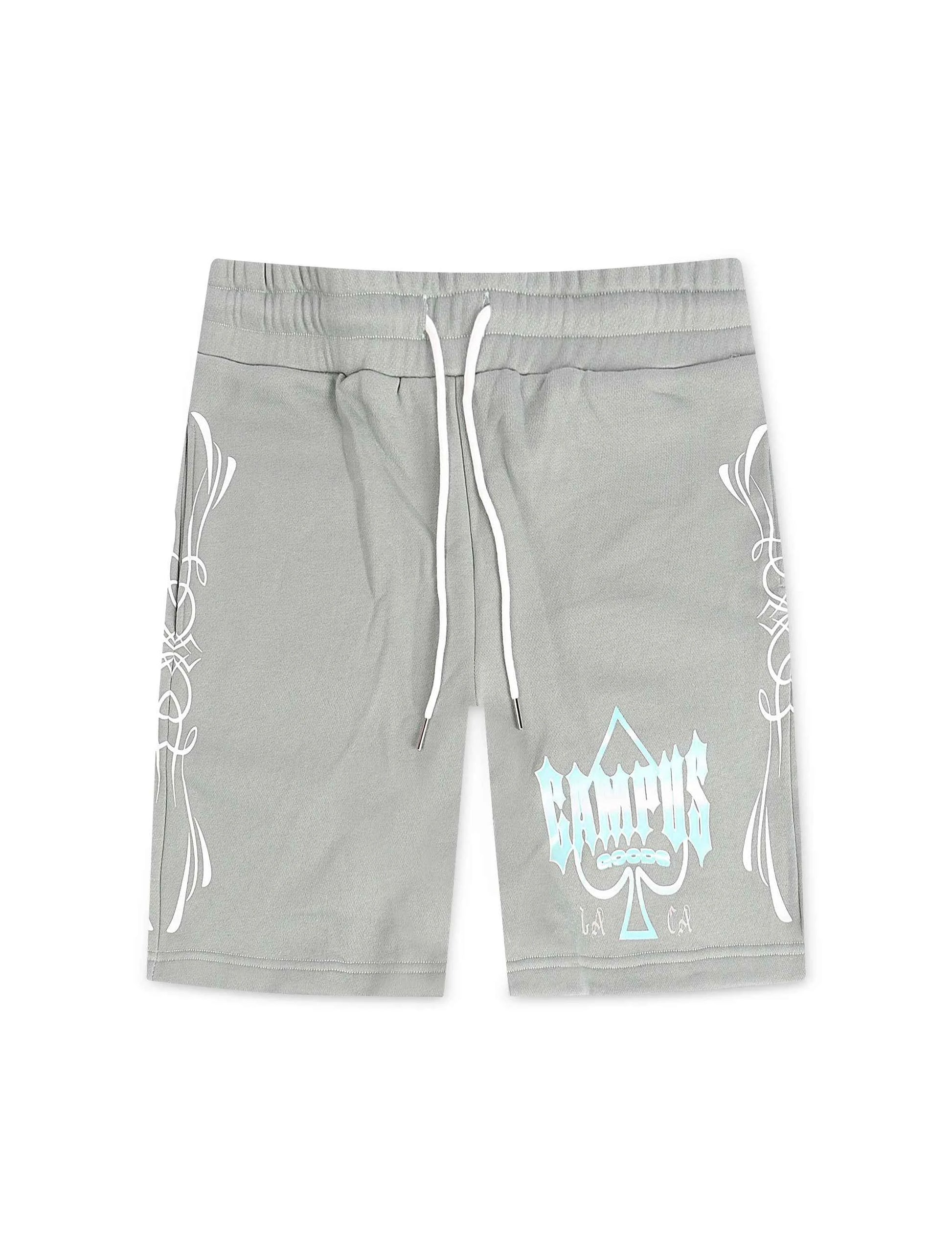 Campus Chrome Fleece Shorts - Green