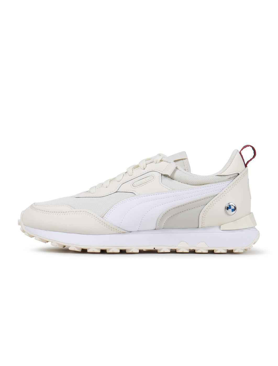 Puma Bmw Mns Rider Fv - Pristine/ White