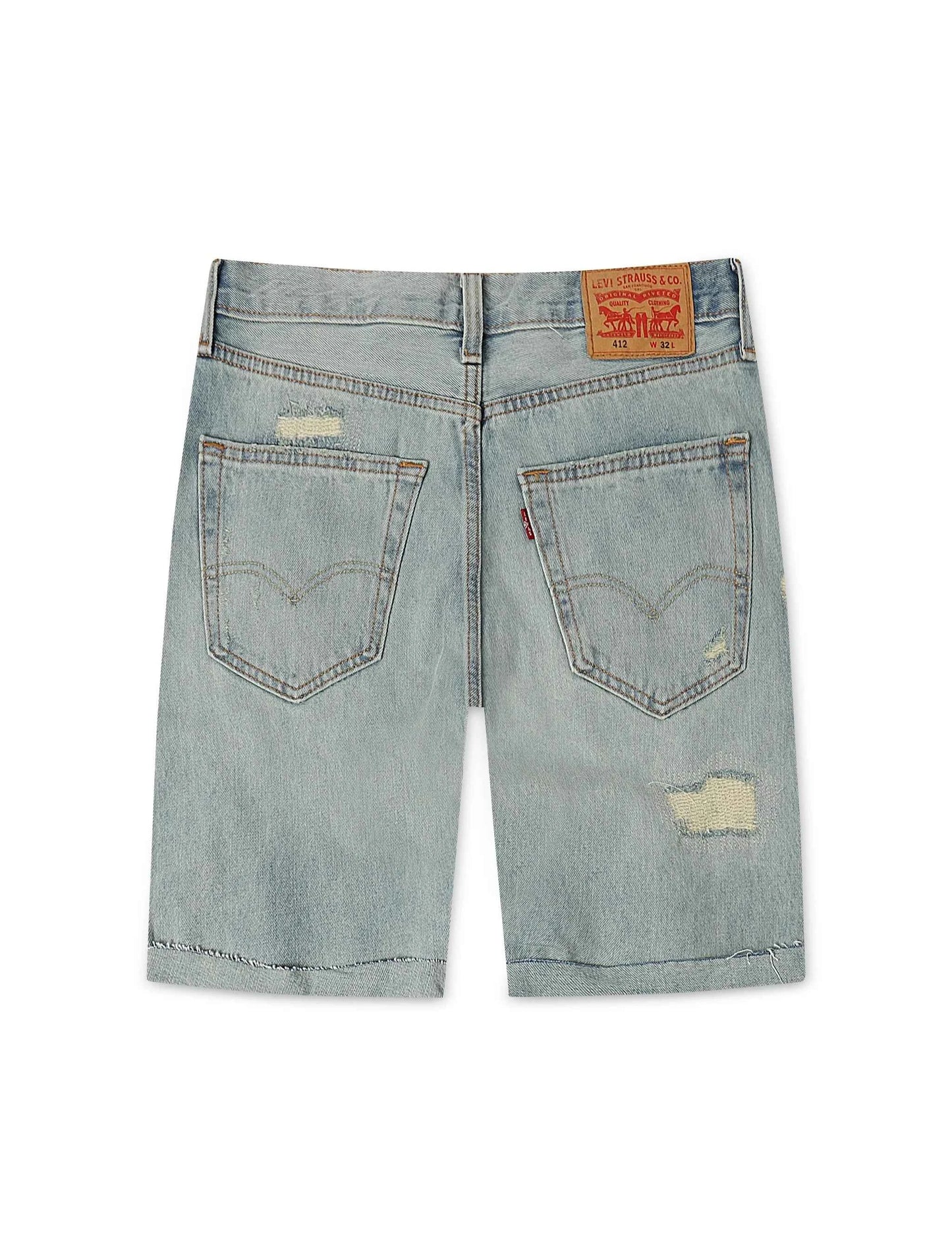 Levis 412™ Slim Fit Shorts - Medium Wash