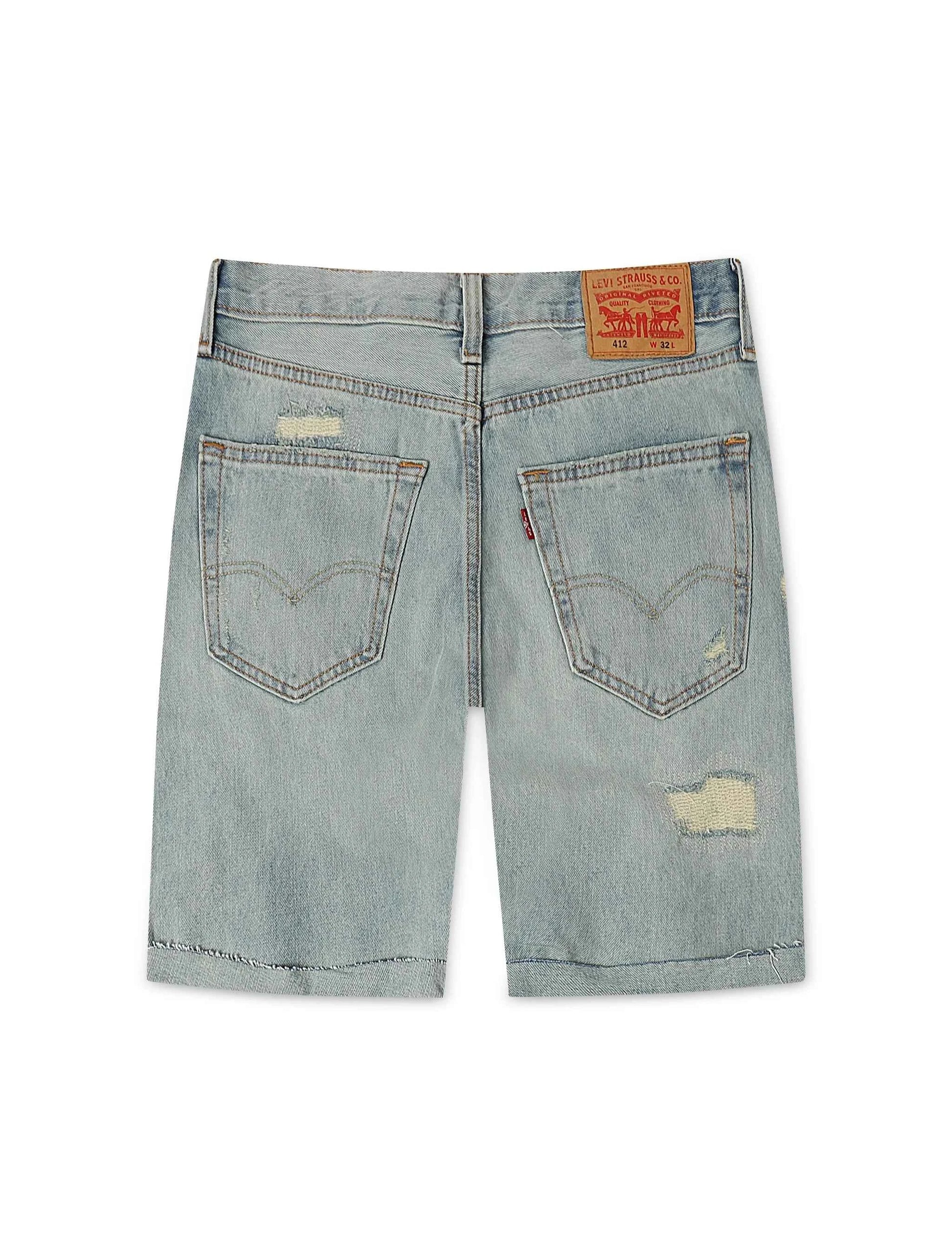 Levis 412™ Slim Fit Shorts - Medium Wash