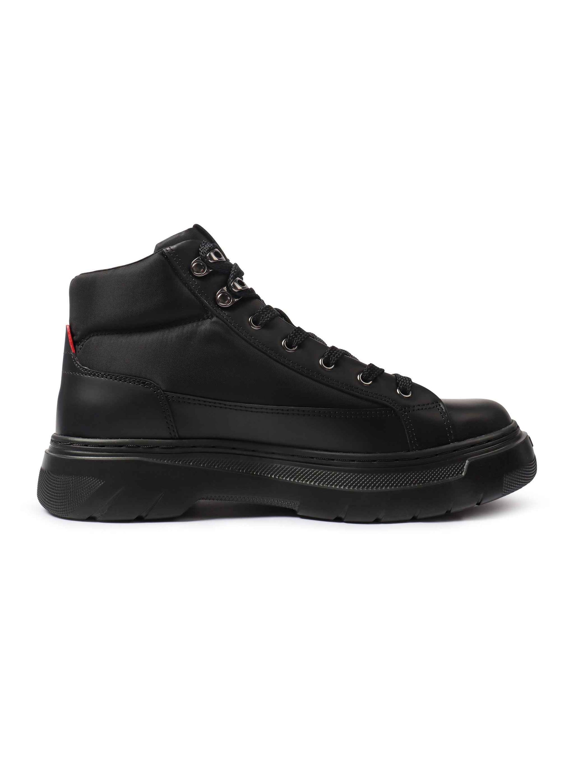 Hugo Urian Hito Nybo Boots - Black