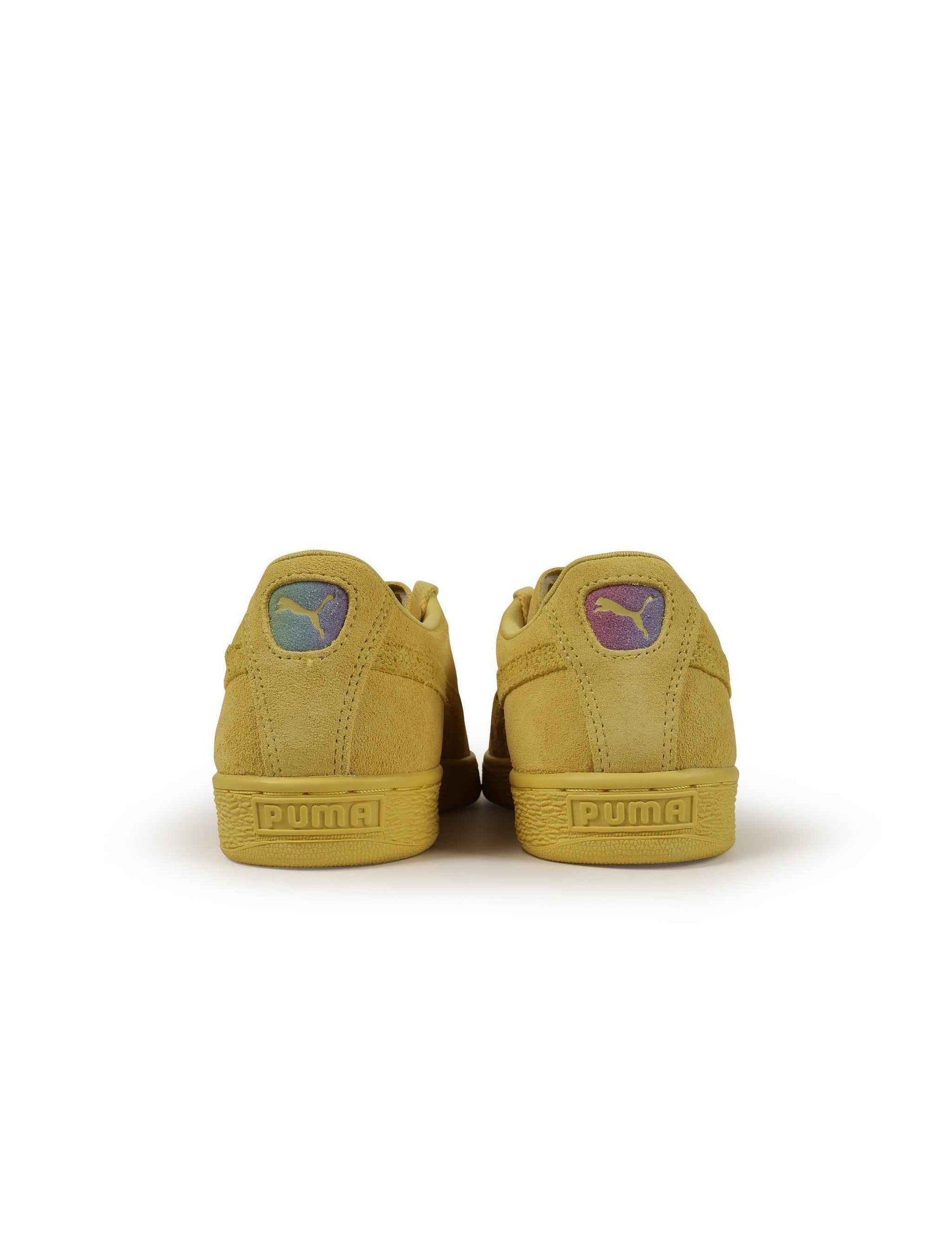 Puma Suede Love Marathon Sneaker - Yellow