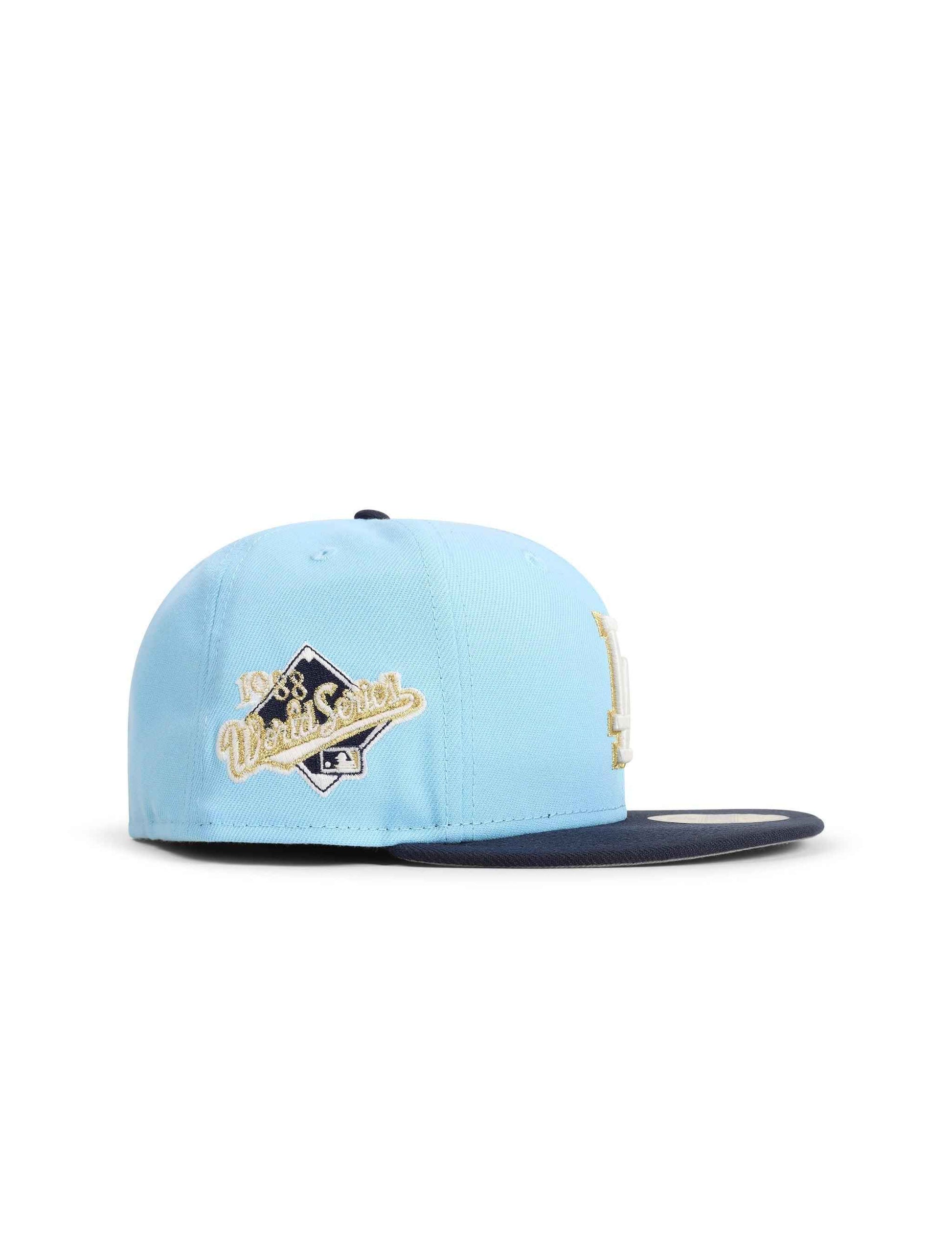 New Era 5950 Dodgers 1988 World Series Hat - Dosientos Blue/Navy